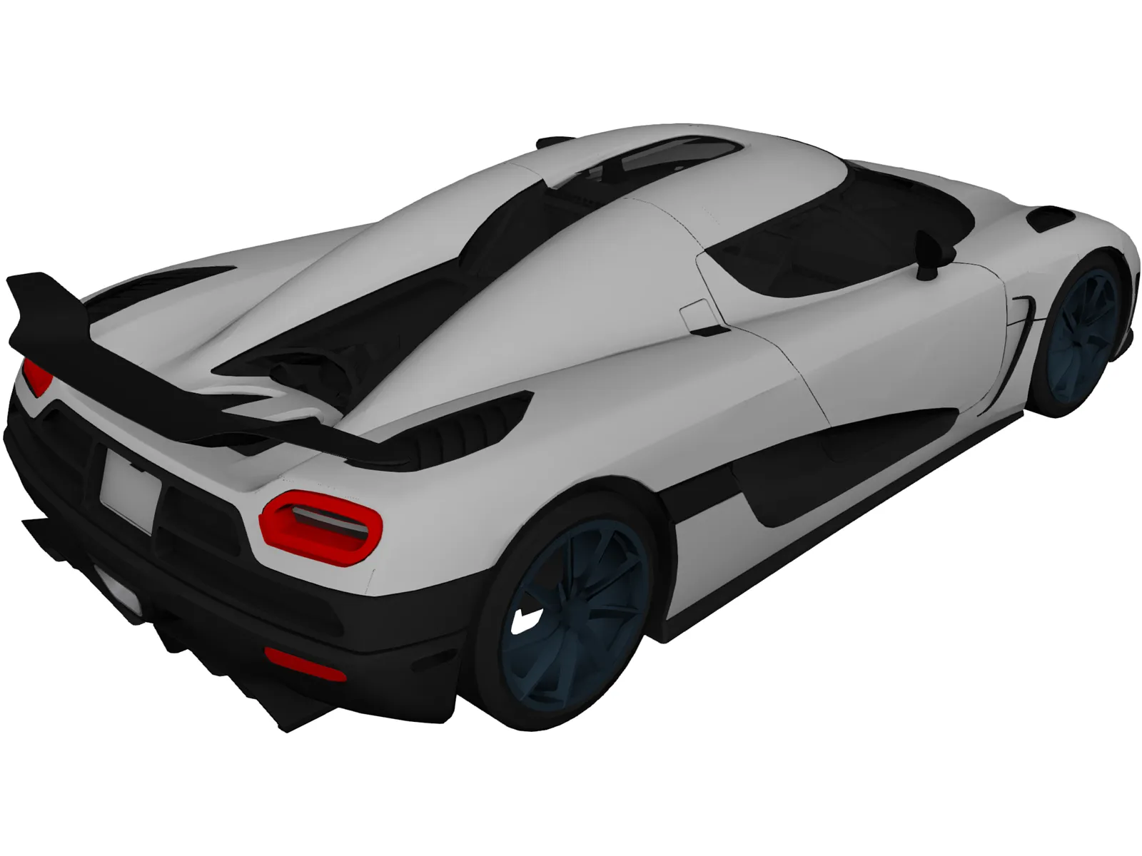 Koenigsegg Agera 3D Model main preview