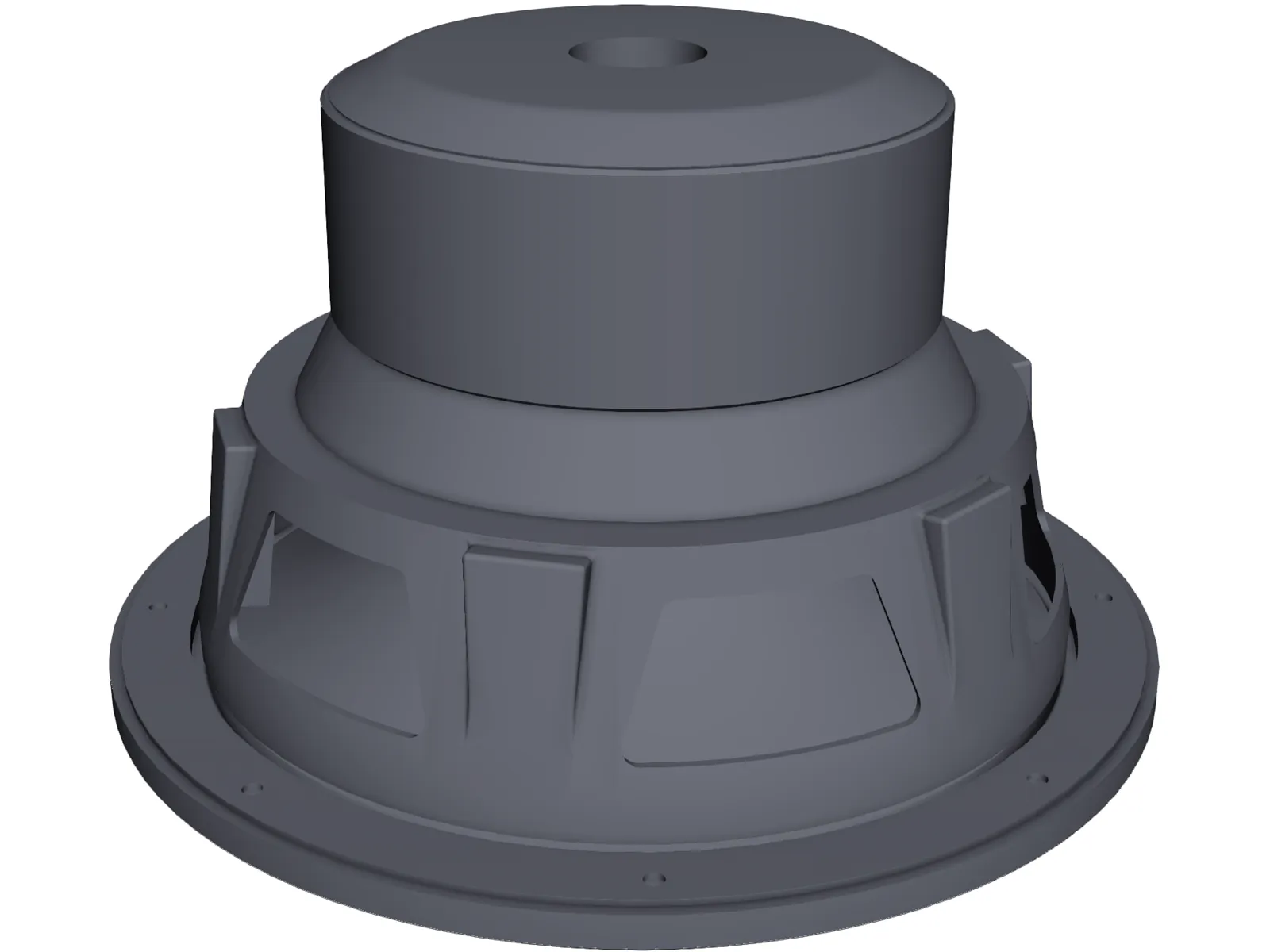 JL Audio 8w3v3 Subwoofer 3D Model main preview