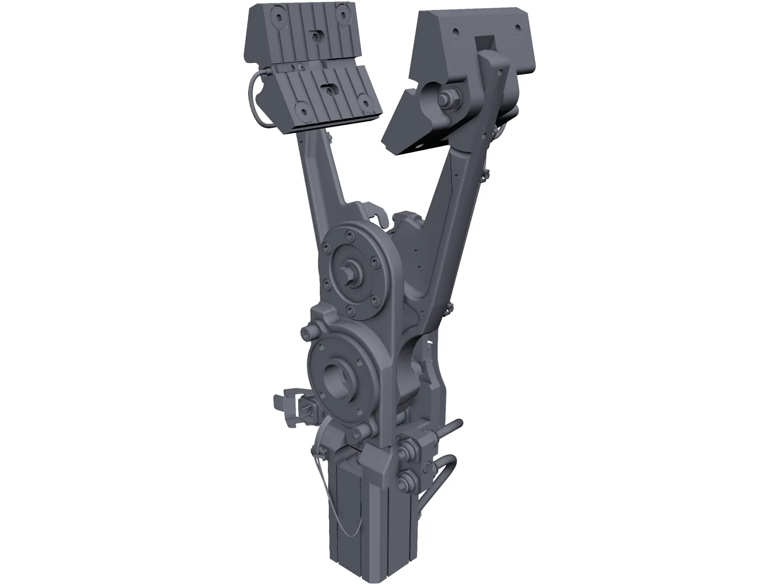 Gripper 3D Model main preview