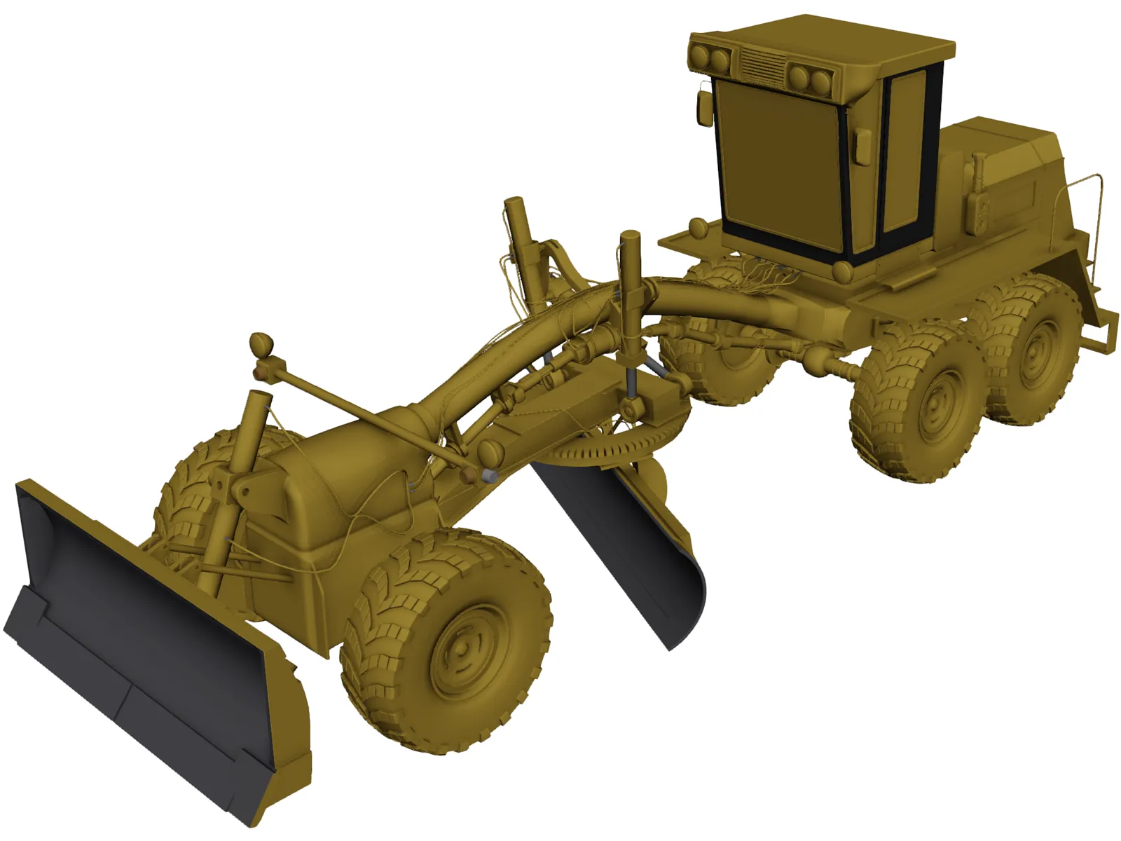 Grader GS-2501 3D Model main preview