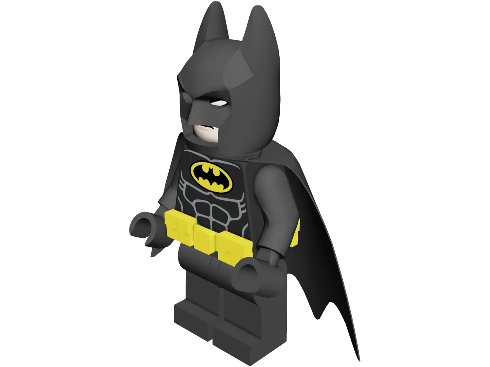 Lego Batman 3D Model main preview