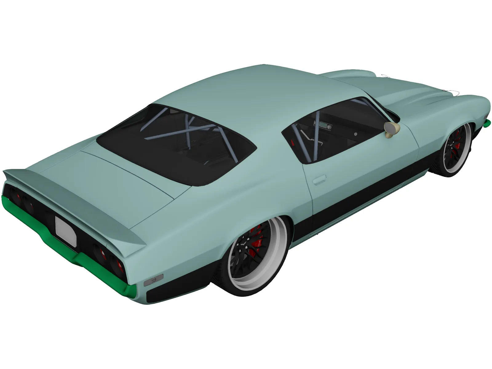 Chevrolet Camaro ProTouring (1970) 3D Model main preview