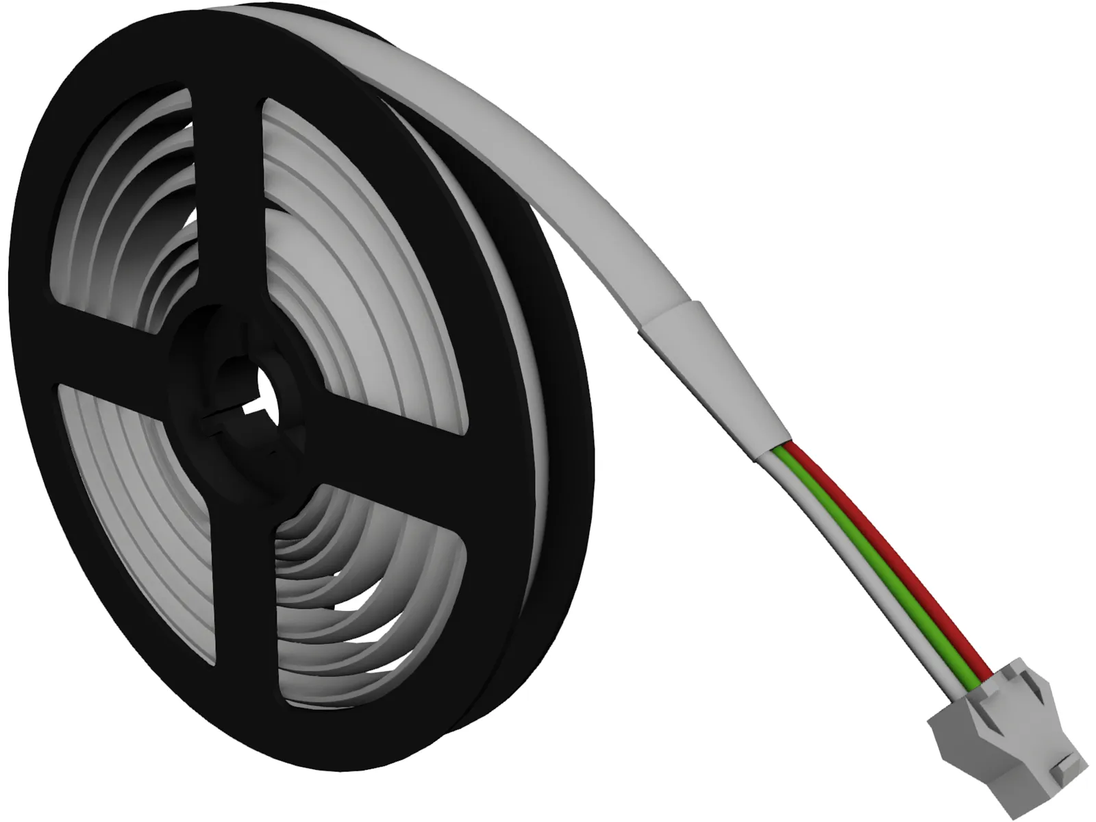 LED Reel 3D Model main preview