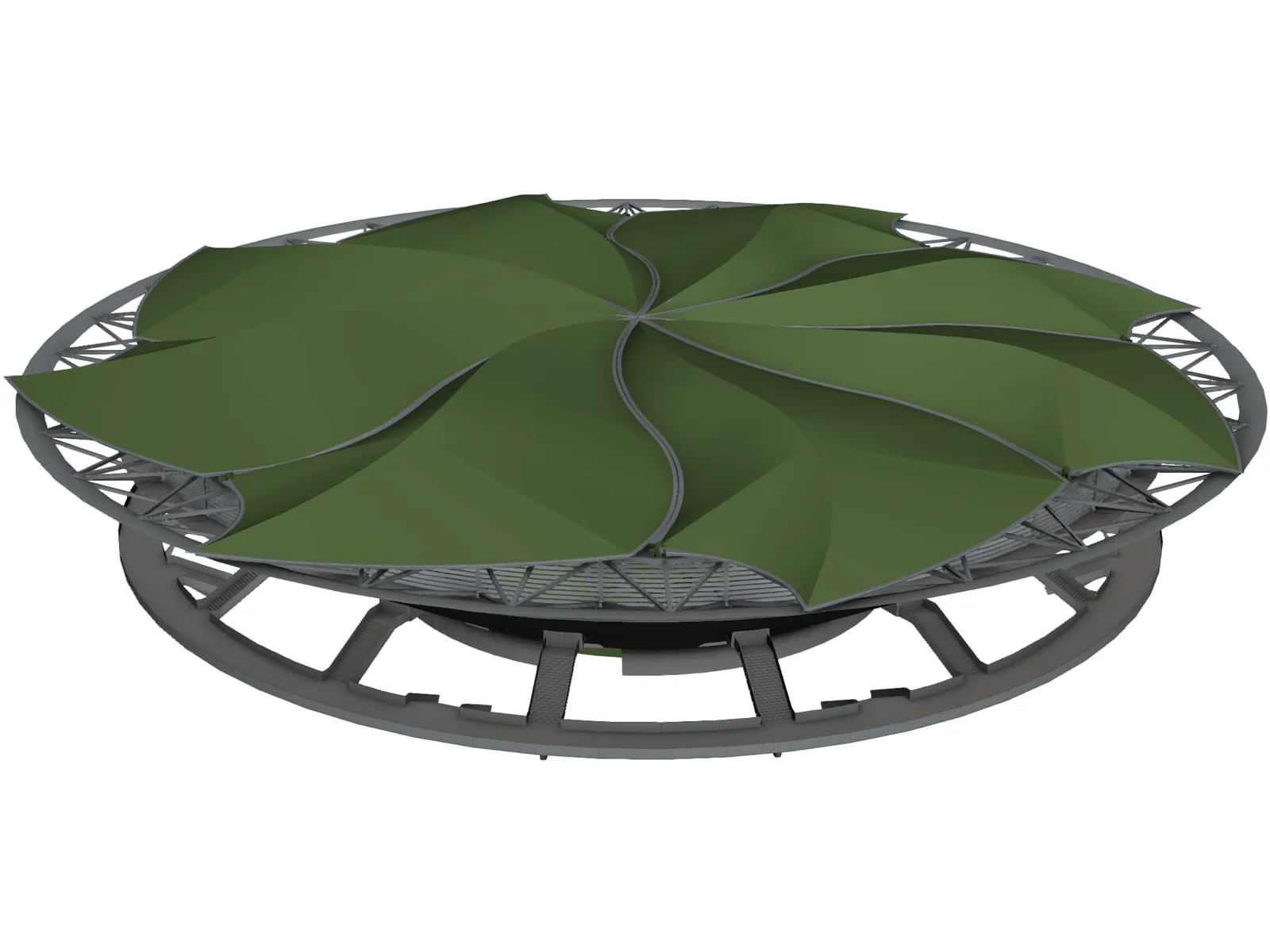 Stadium 3D Model main preview