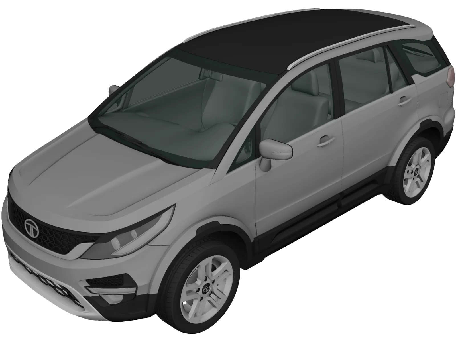 Tata Hexa (2016) 3D Model main preview