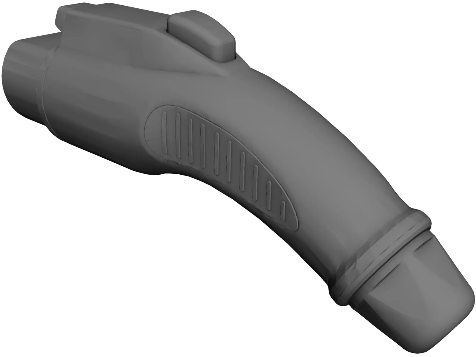 Electric Car Charging Plug 3D Model main preview