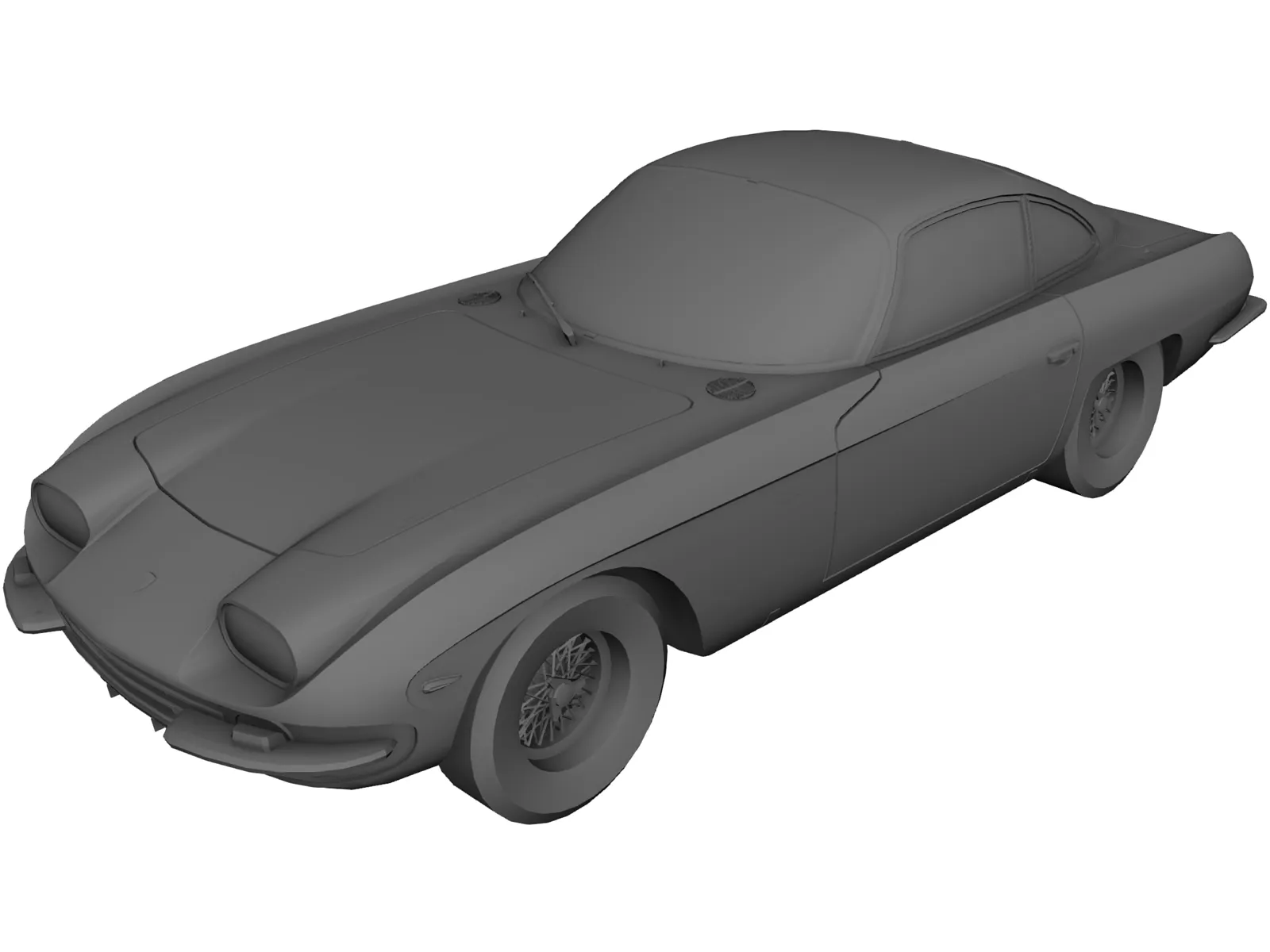 Lamborghini 350GT (1964) 3D Model main preview