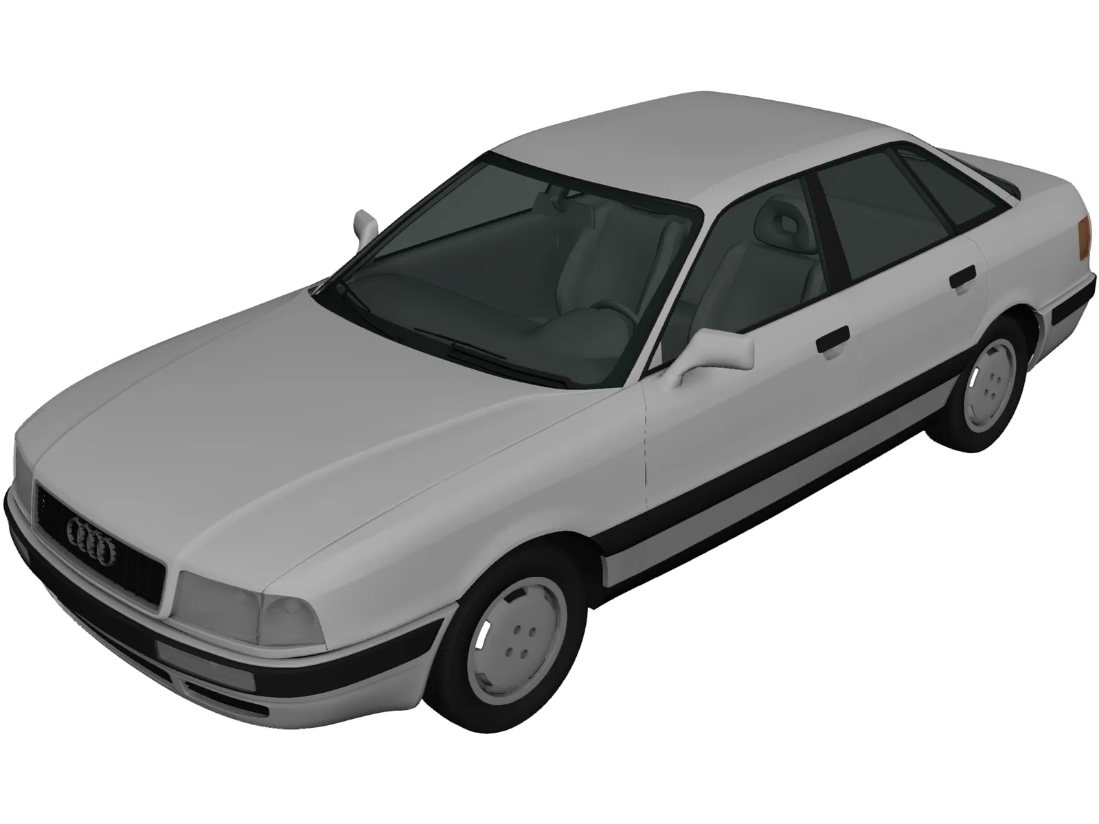 Audi 80 [B4] (1991) 3D Model main preview