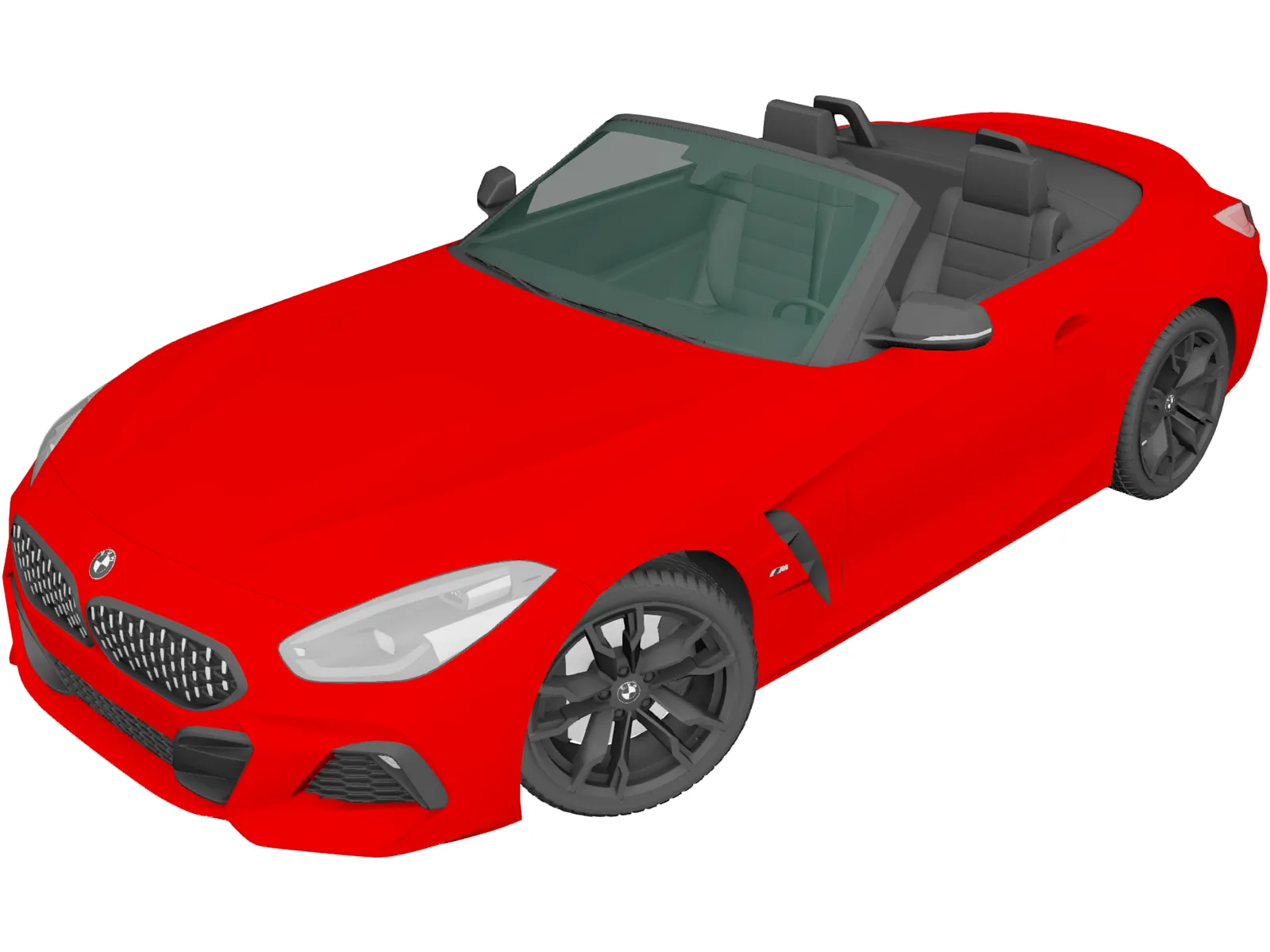 BMW Z4 M40i First Edition Roadster (2019) 3D Model main preview