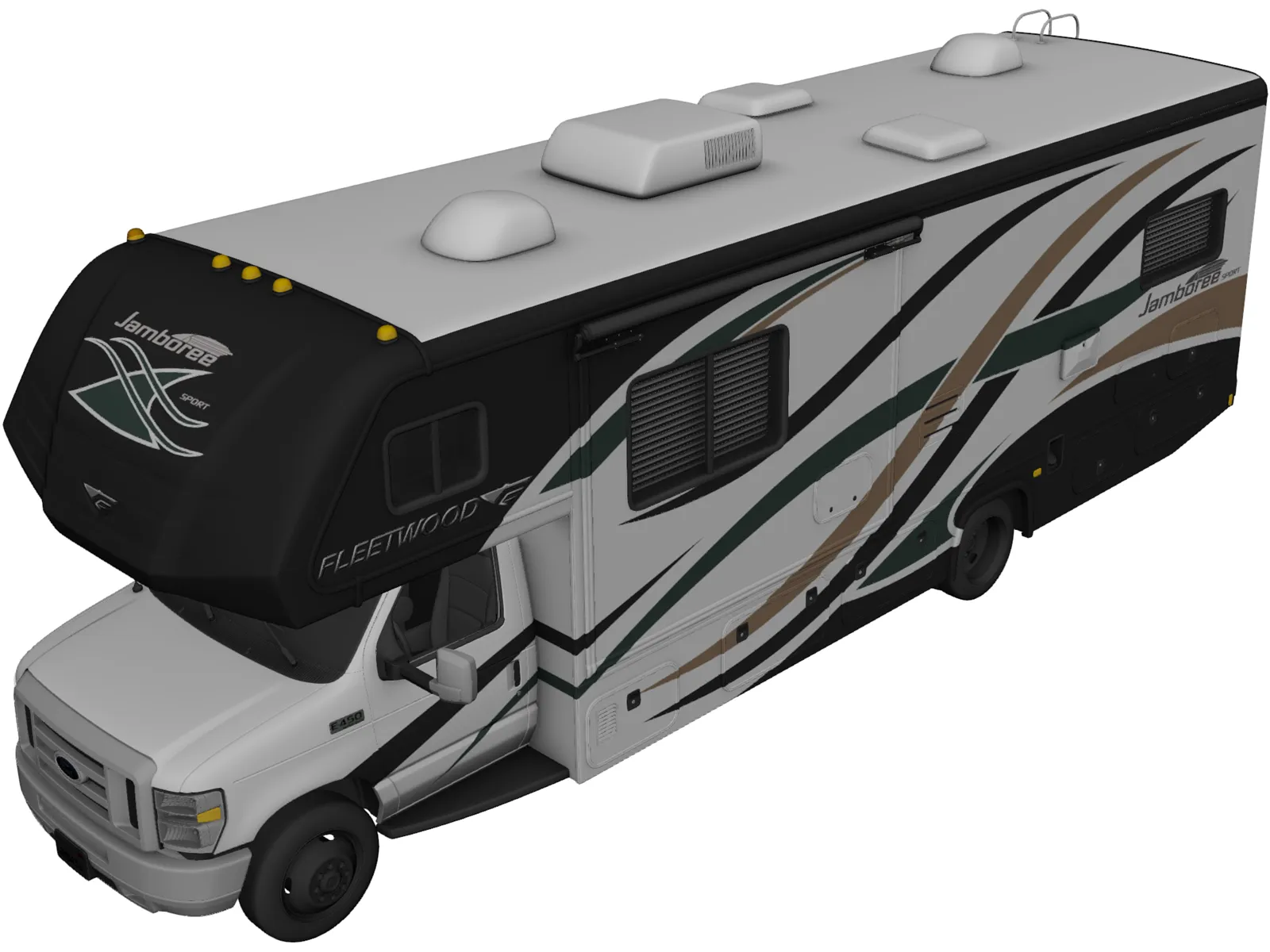 Fleetwood Jamboree Sport (2016) 3D Model main preview