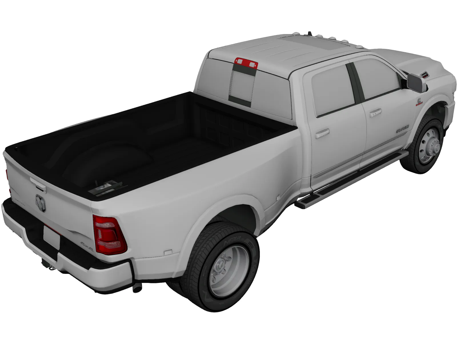 Dodge RAM 3500HD Limited (2020) 3D Model main preview