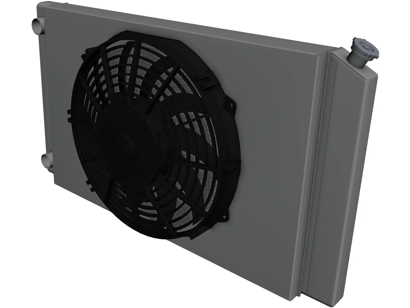 Radiator 3D Model main preview