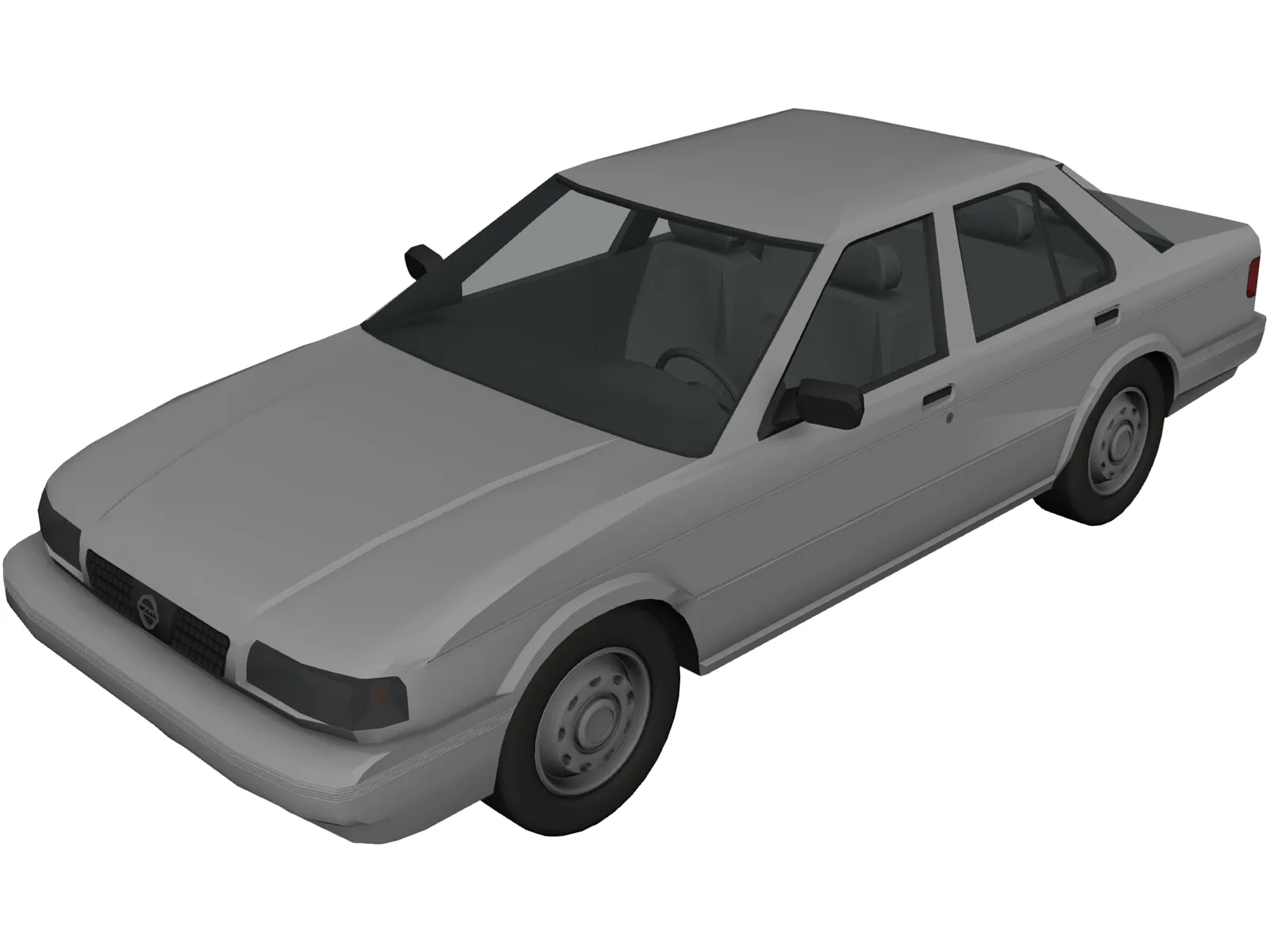 Nissan Tsuru 3D Model main preview