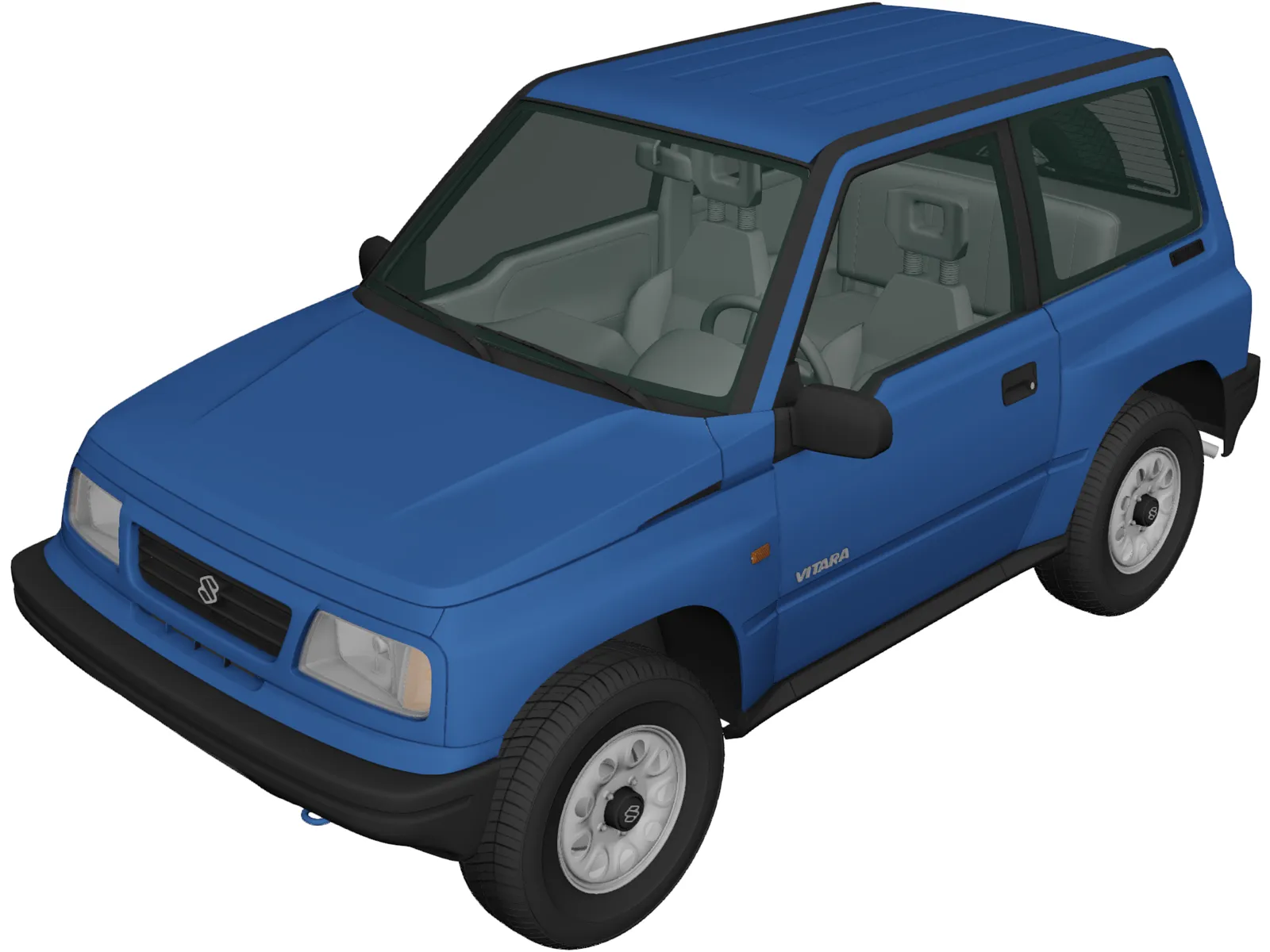 Suzuki Vitara (1989) 3D Model main preview