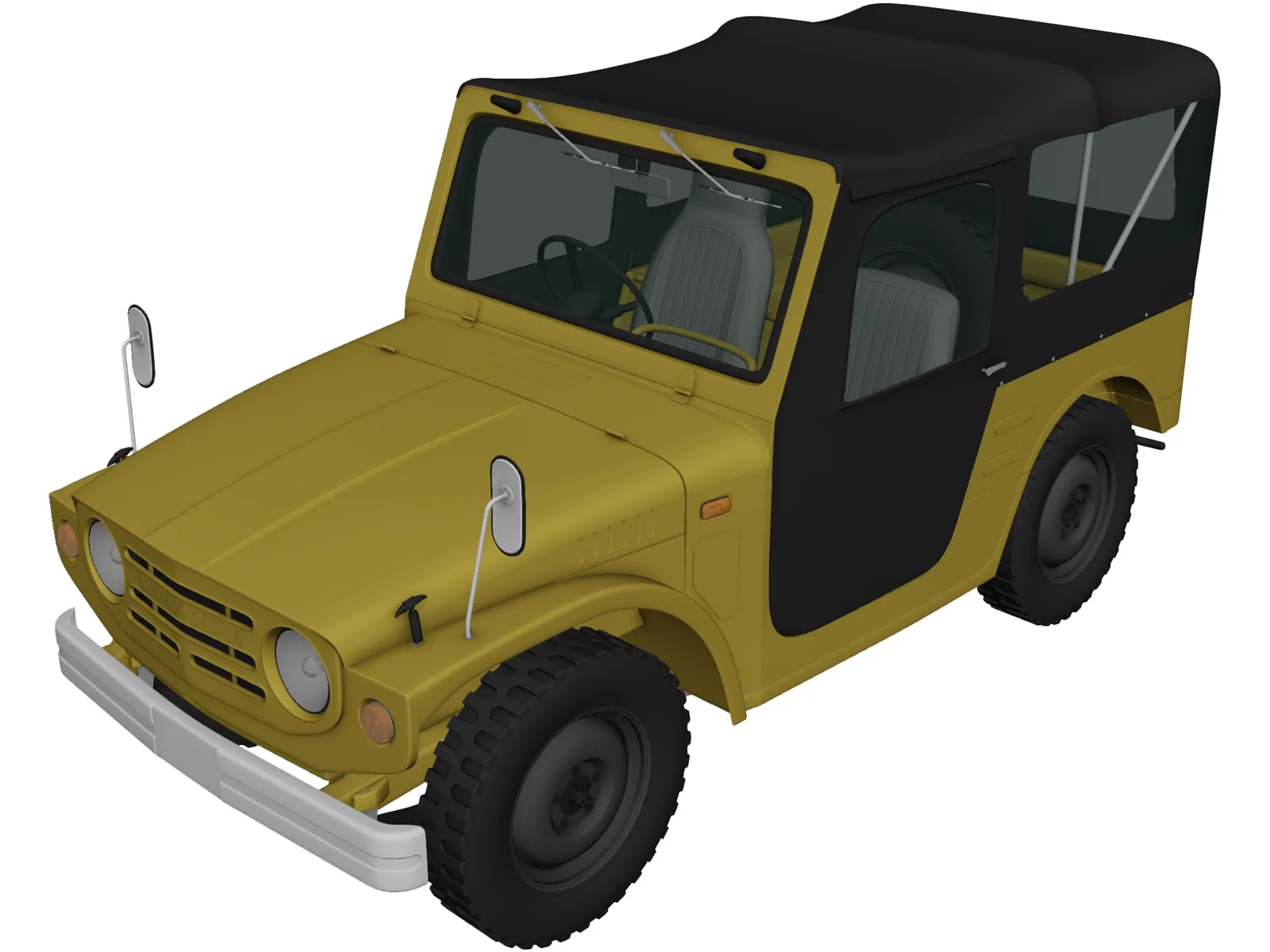 Suzuki Jimny (1970) 3D Model main preview