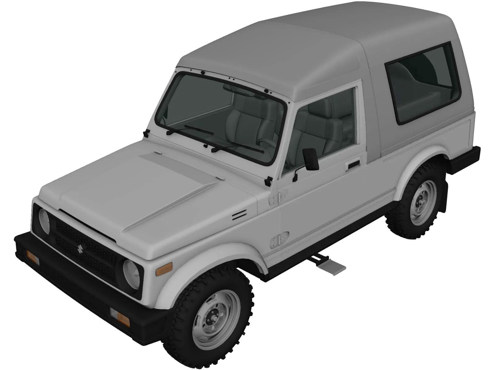 Suzuki Gypsy (2016) 3D Model main preview