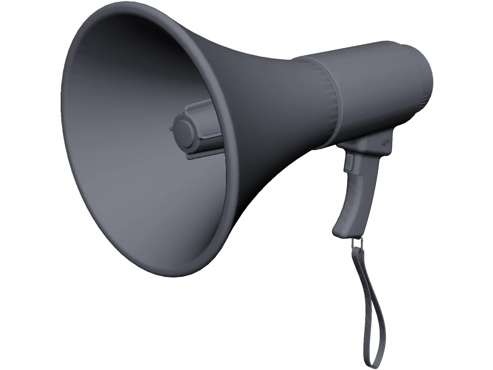 Megafone 3D Model main preview
