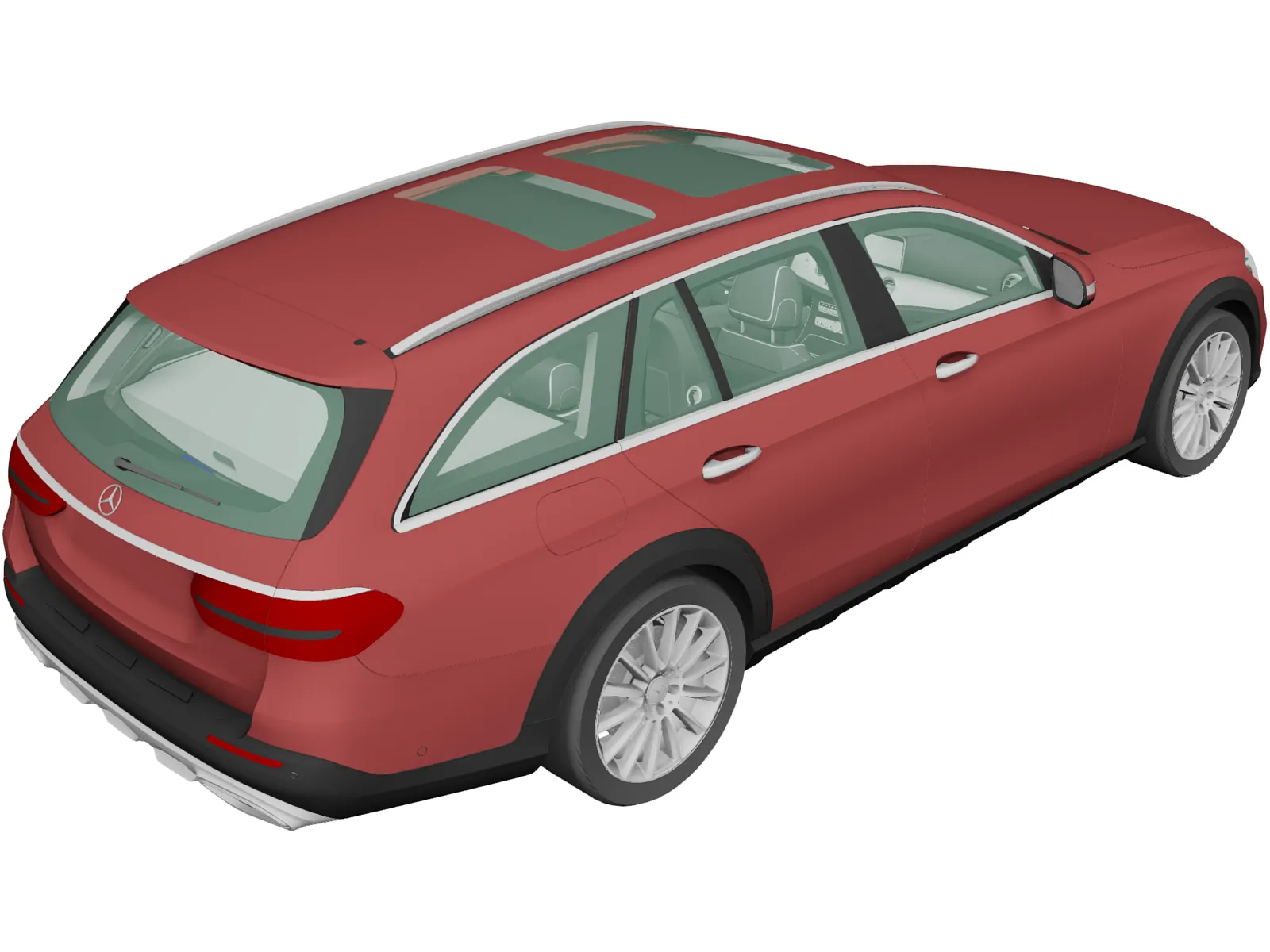 Mercedes-Benz E350d [W213] 3D Model main preview