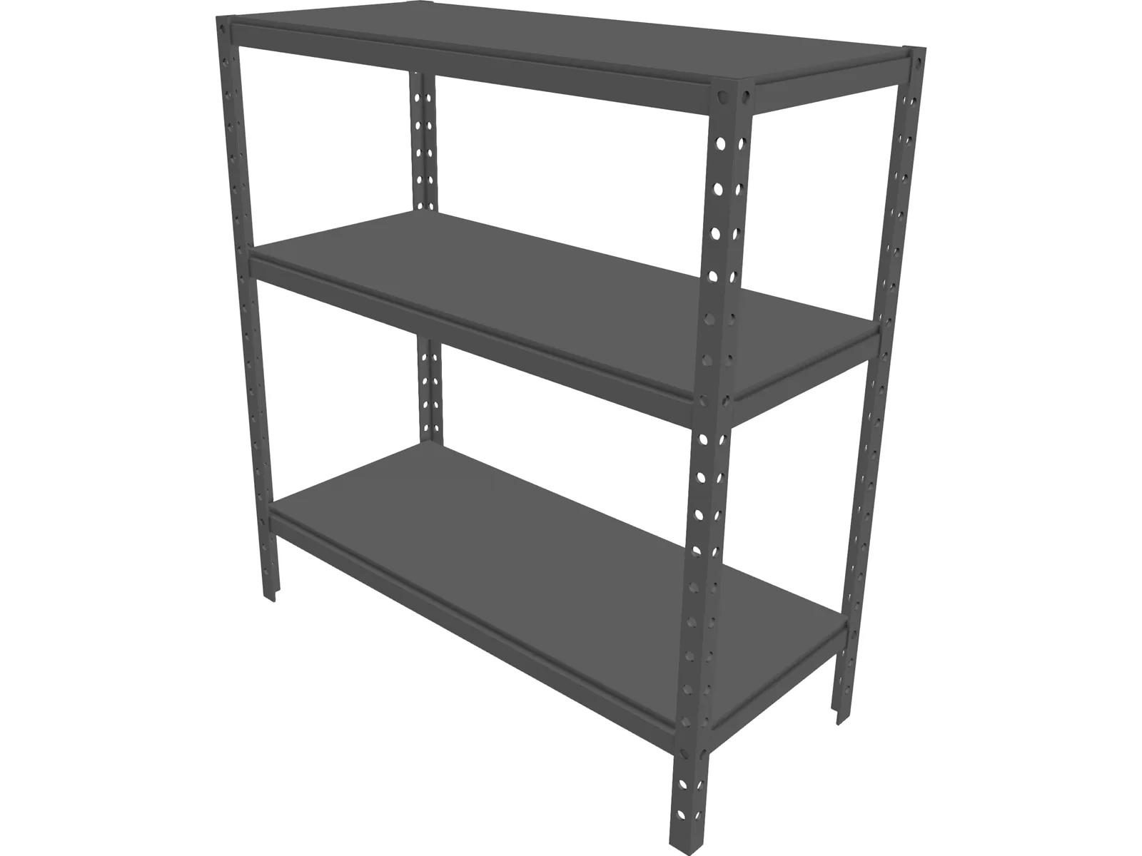 Basement Rack 3D Model main preview