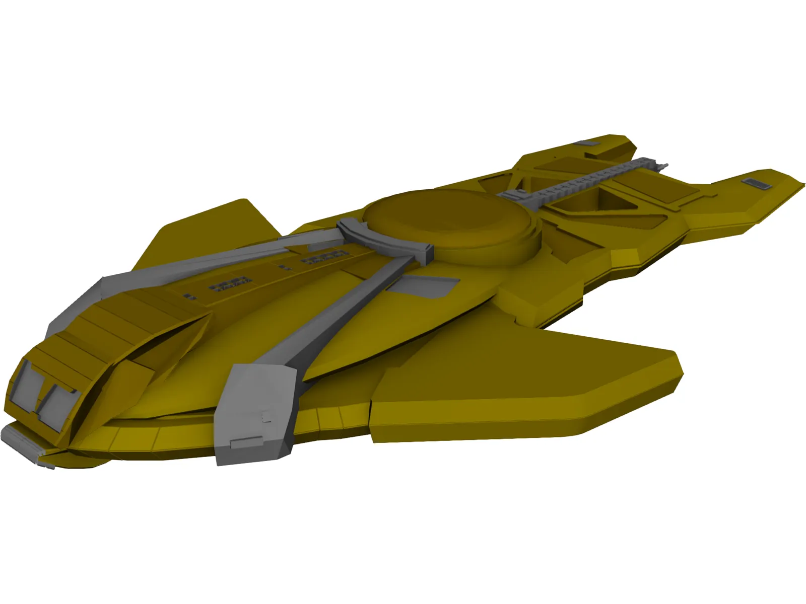 Star Trek Cardassian Hideki 3D Model main preview