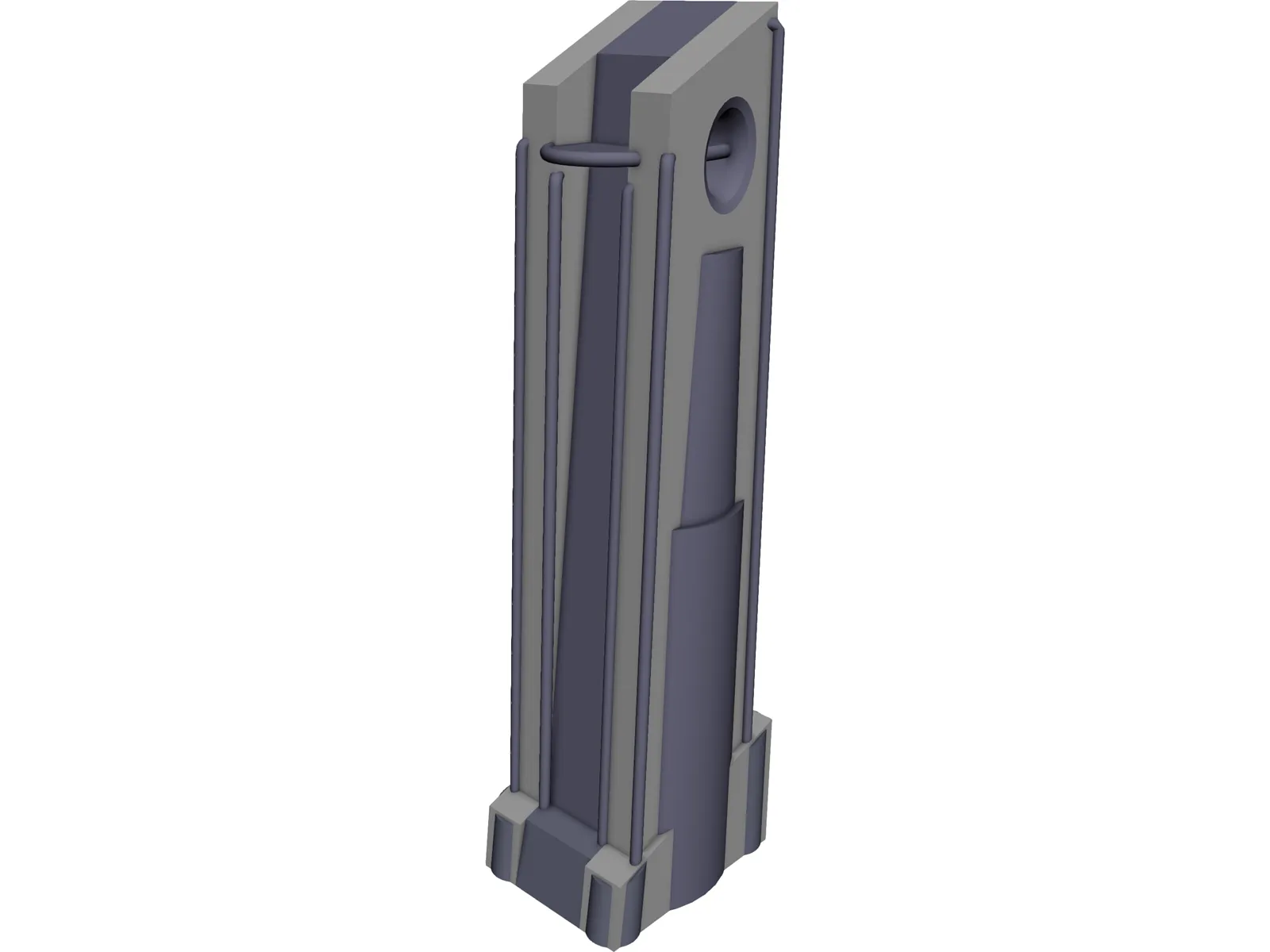 Modern Office Building 3D Model main preview