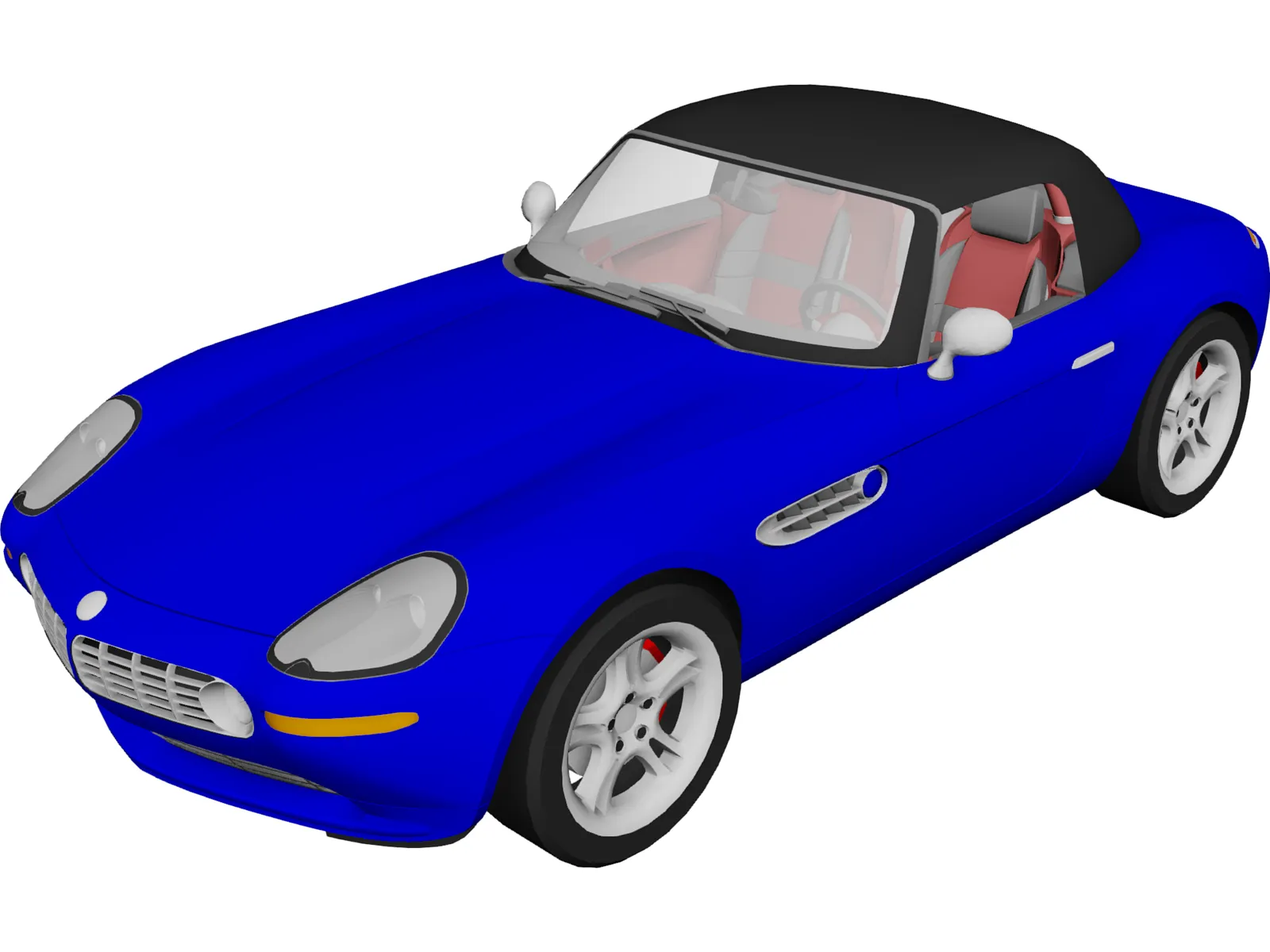 BMW Z8 Convertible 3D Model main preview