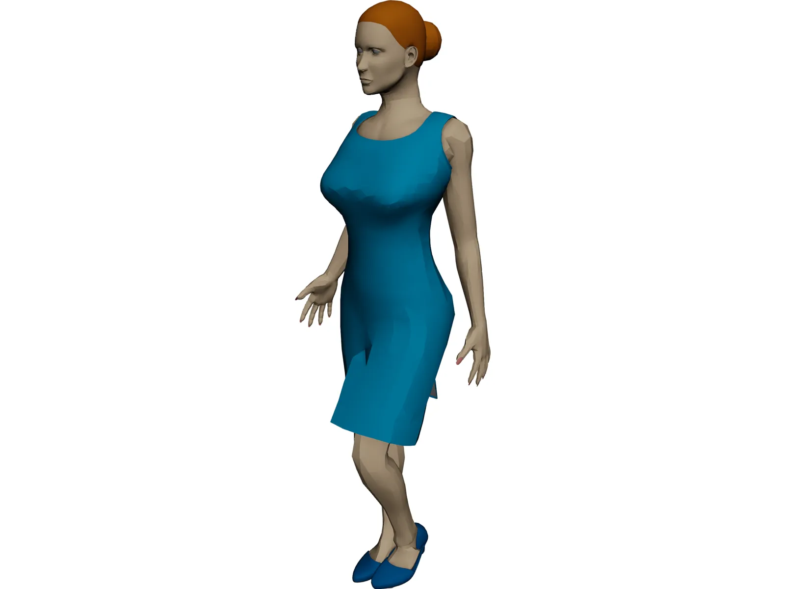 Manequin 3D Model main preview