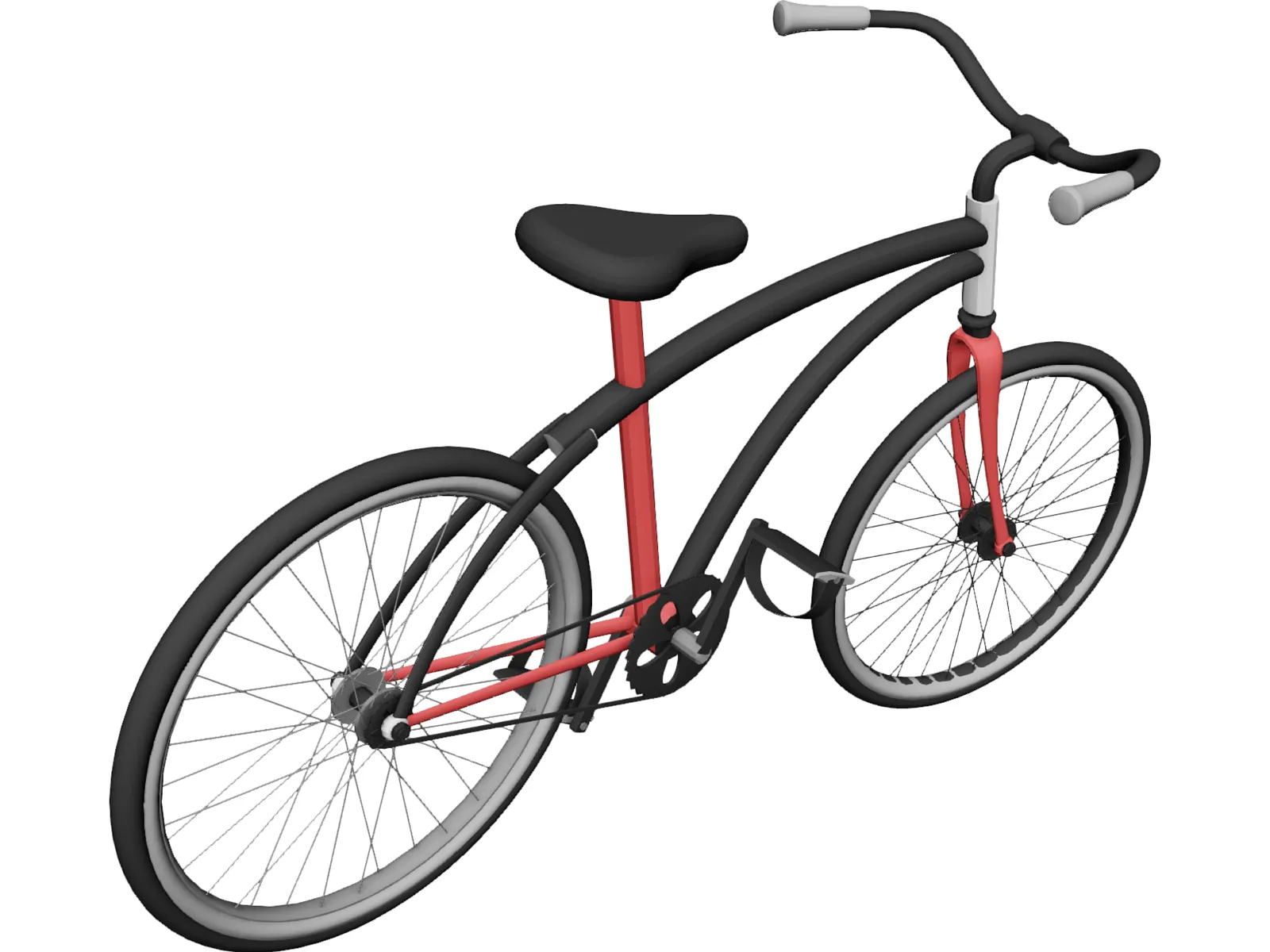 Bicycle 3D Model main preview