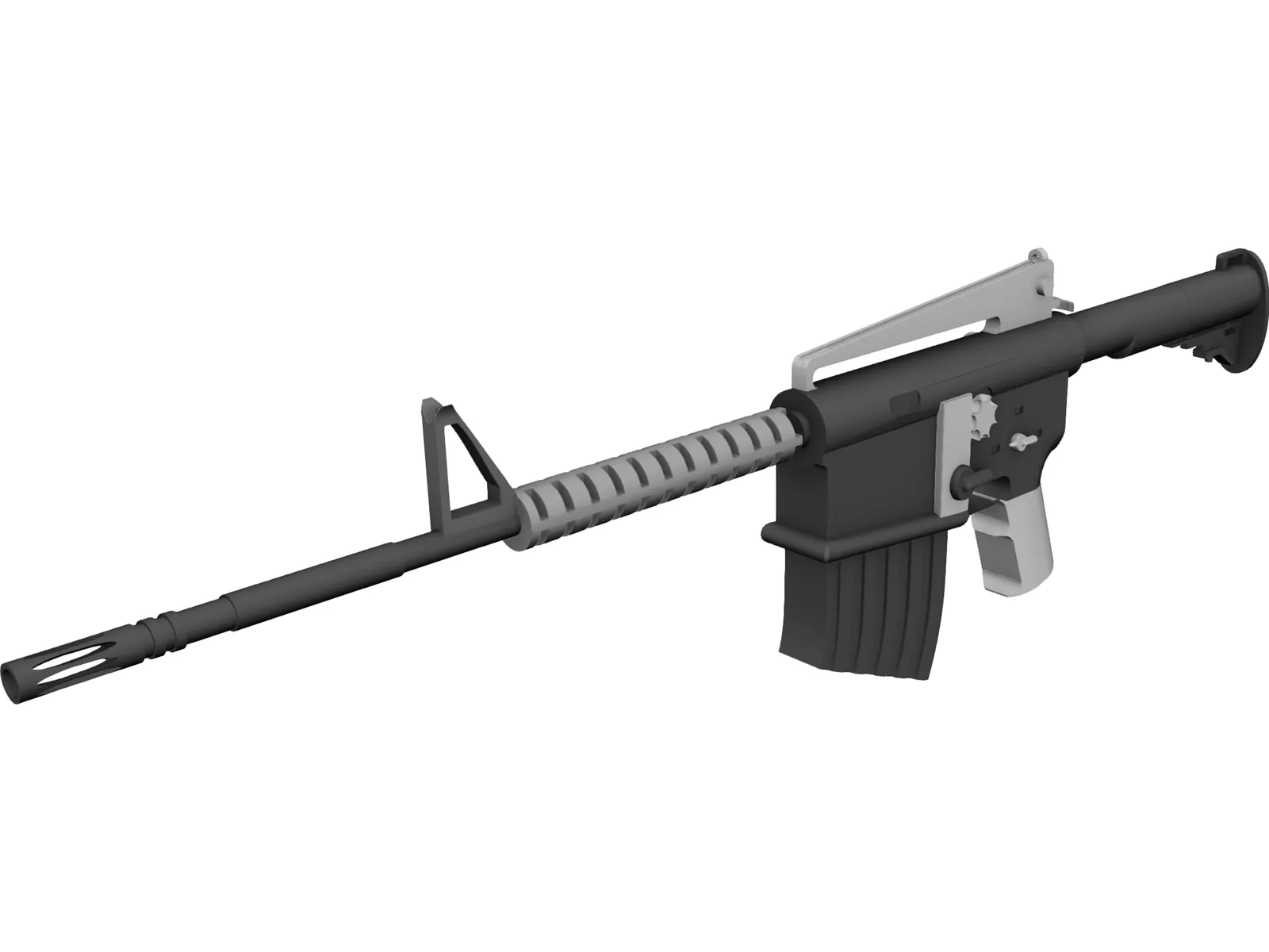 M4A1 Carbine 3D Model main preview