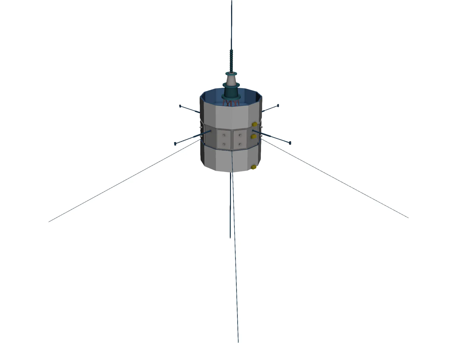 ICE Probe 3D Model main preview