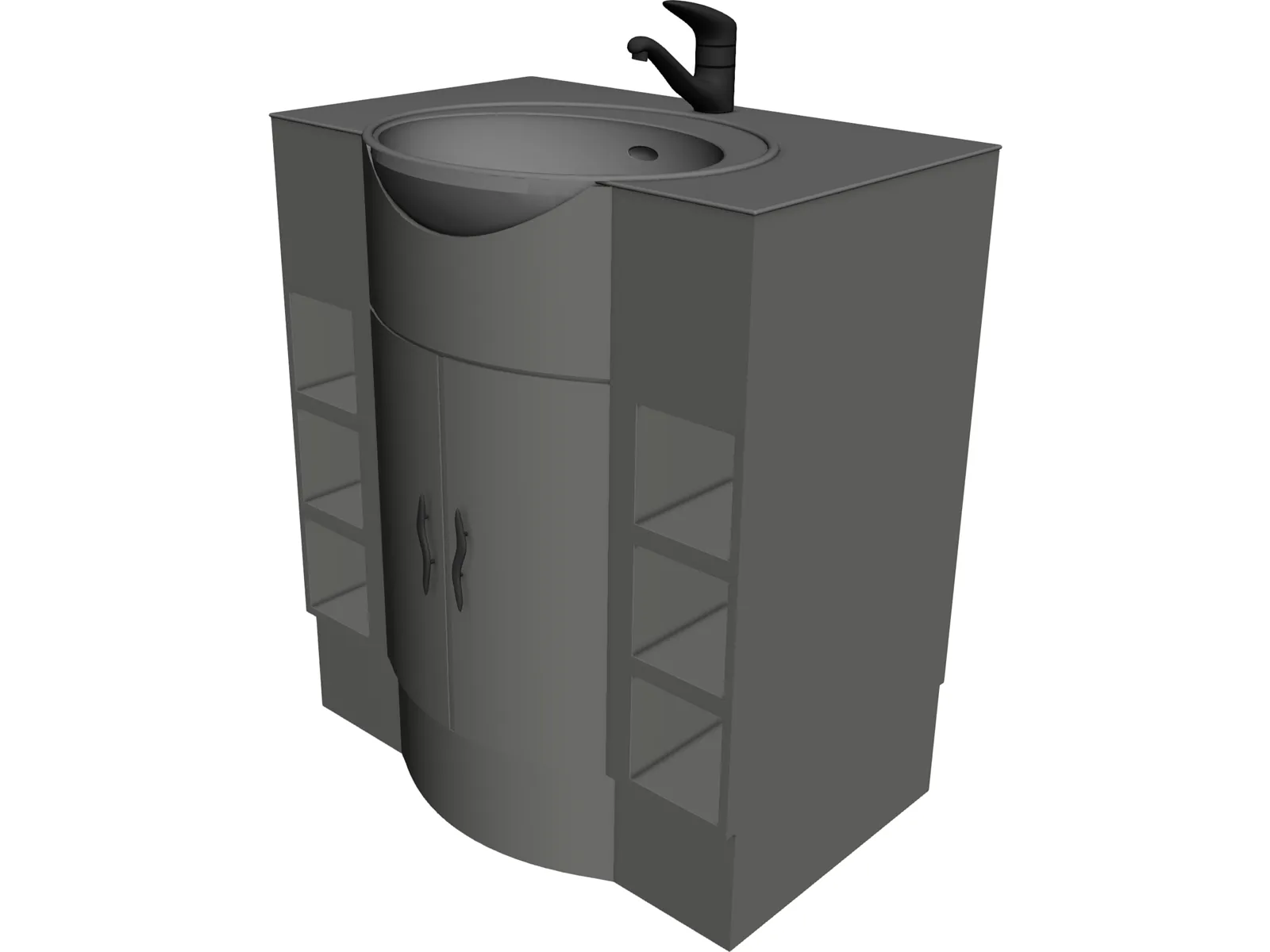 Sink 3D Model main preview