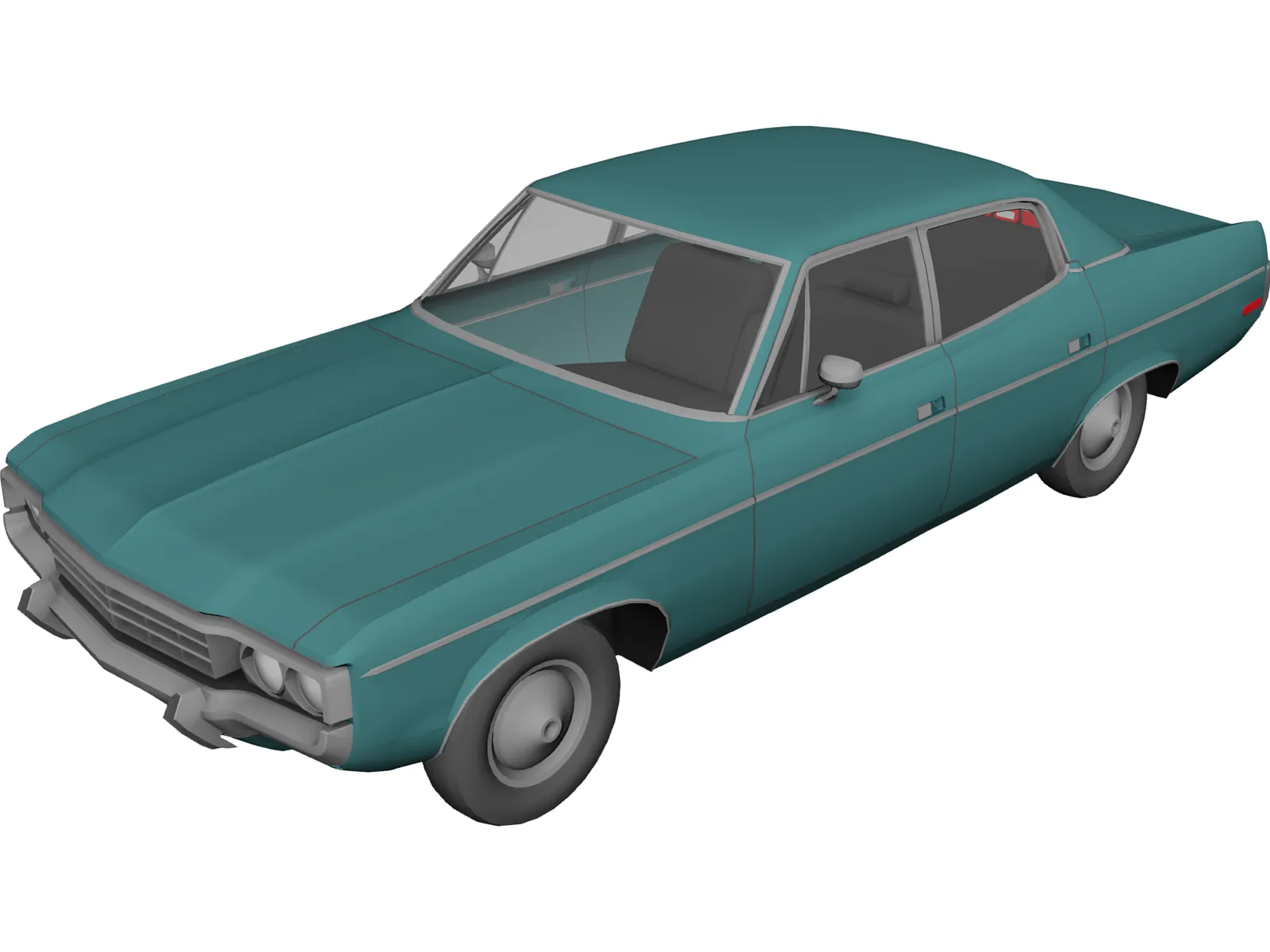 AMC Matador 3D Model main preview
