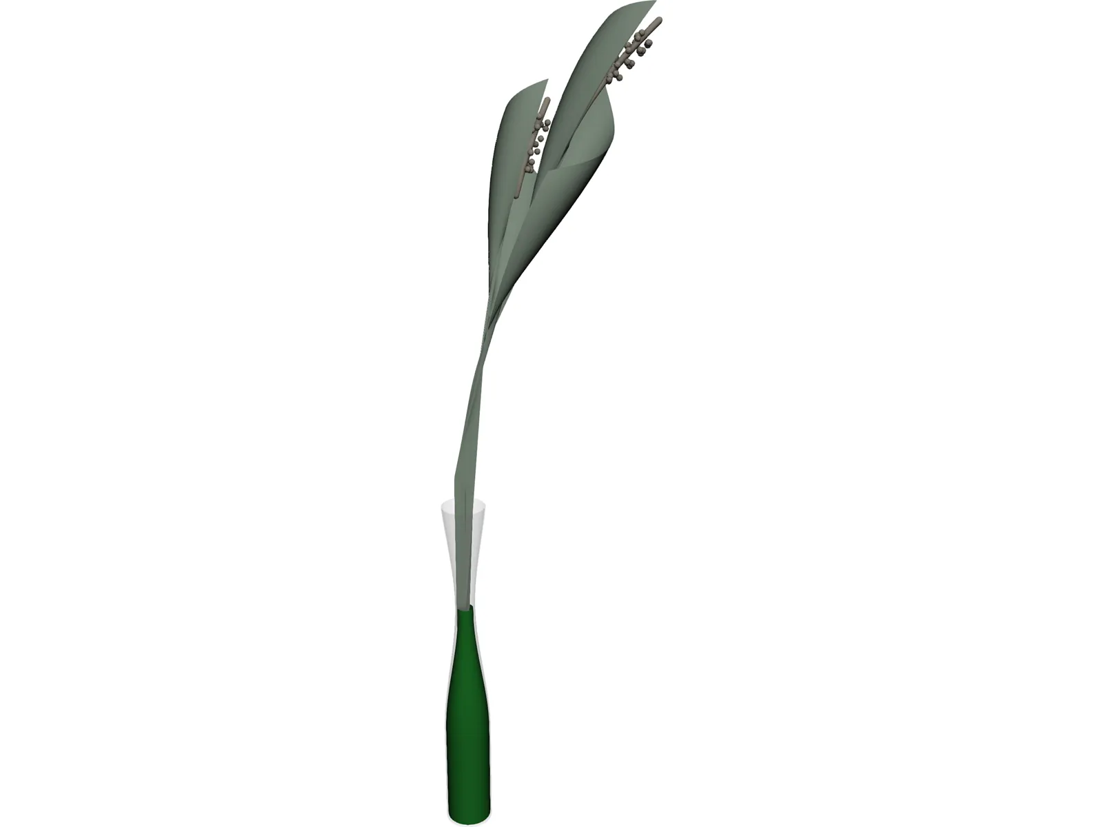 Flowers 3D Model main preview