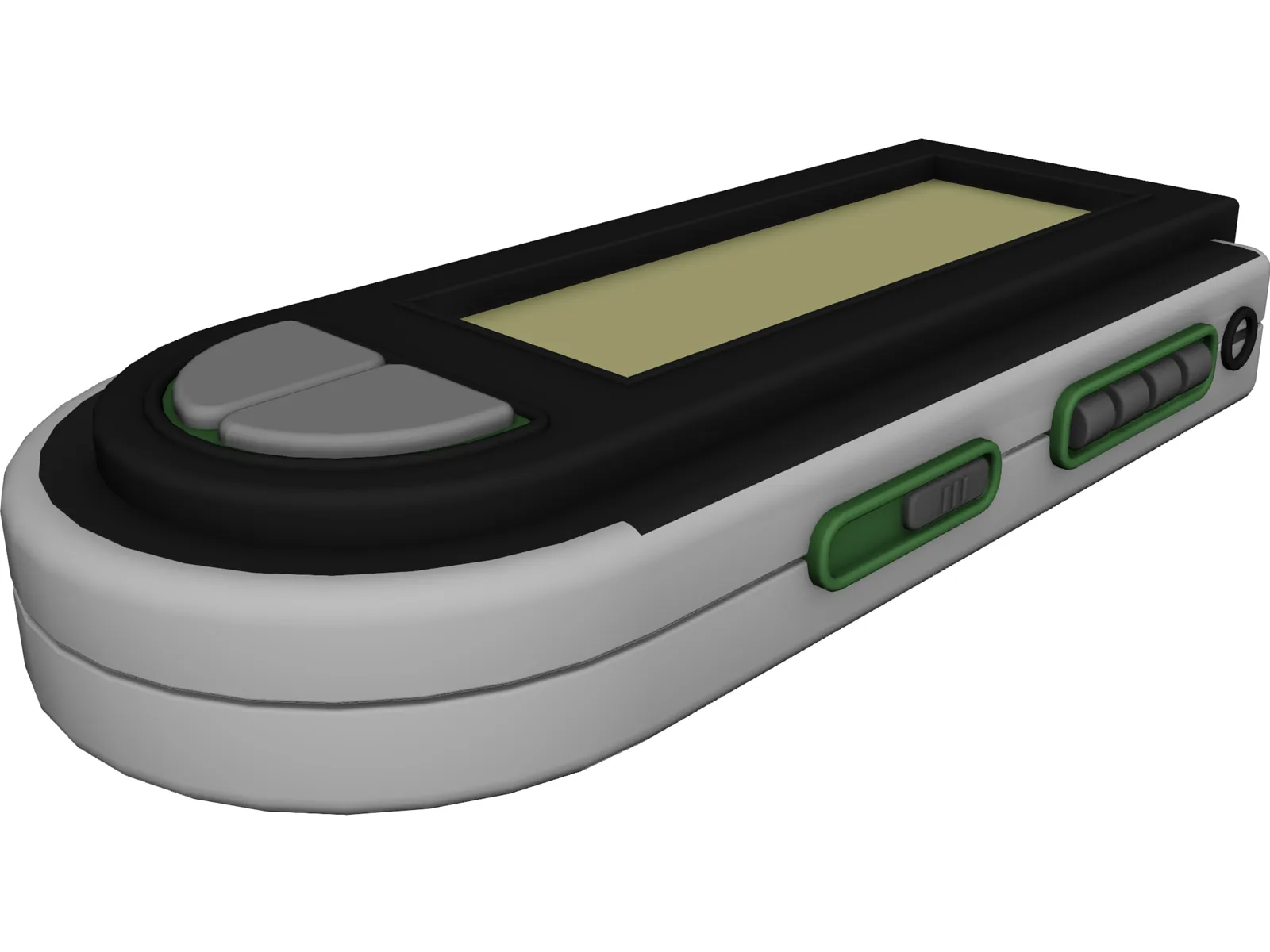 MP3 Player 3D Model main preview