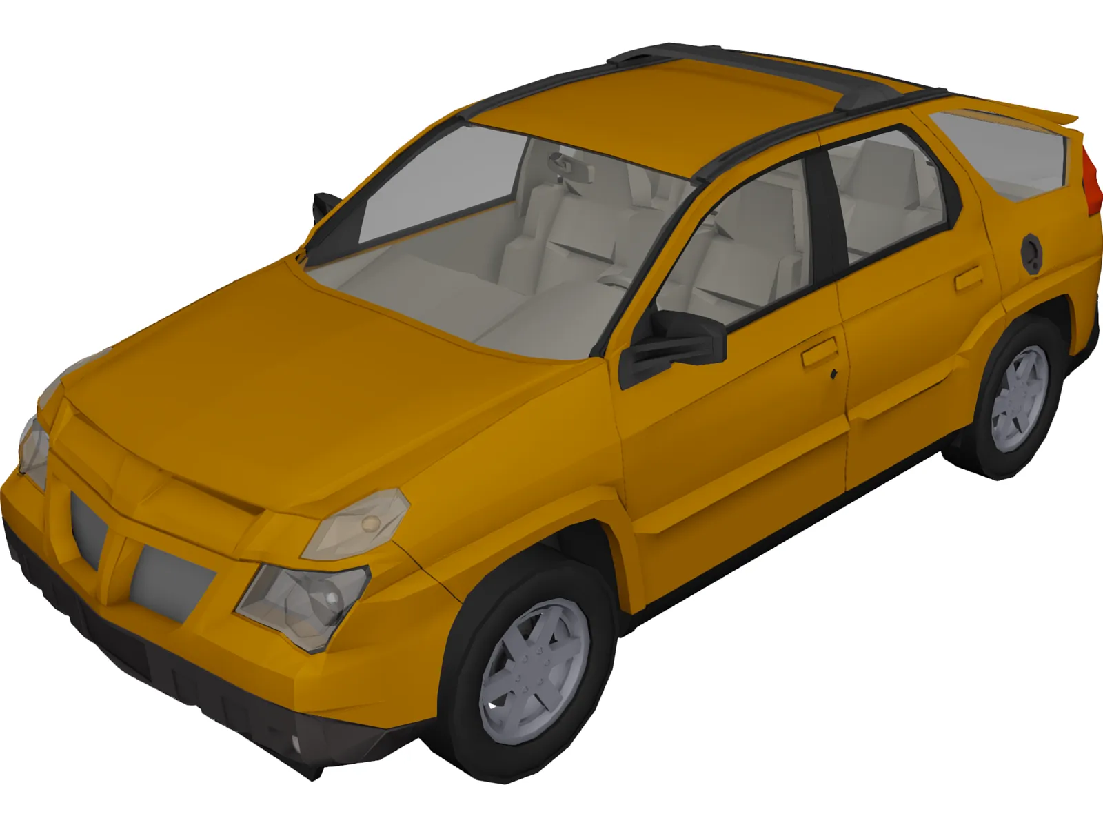 Pontiac Aztec 3D Model main preview