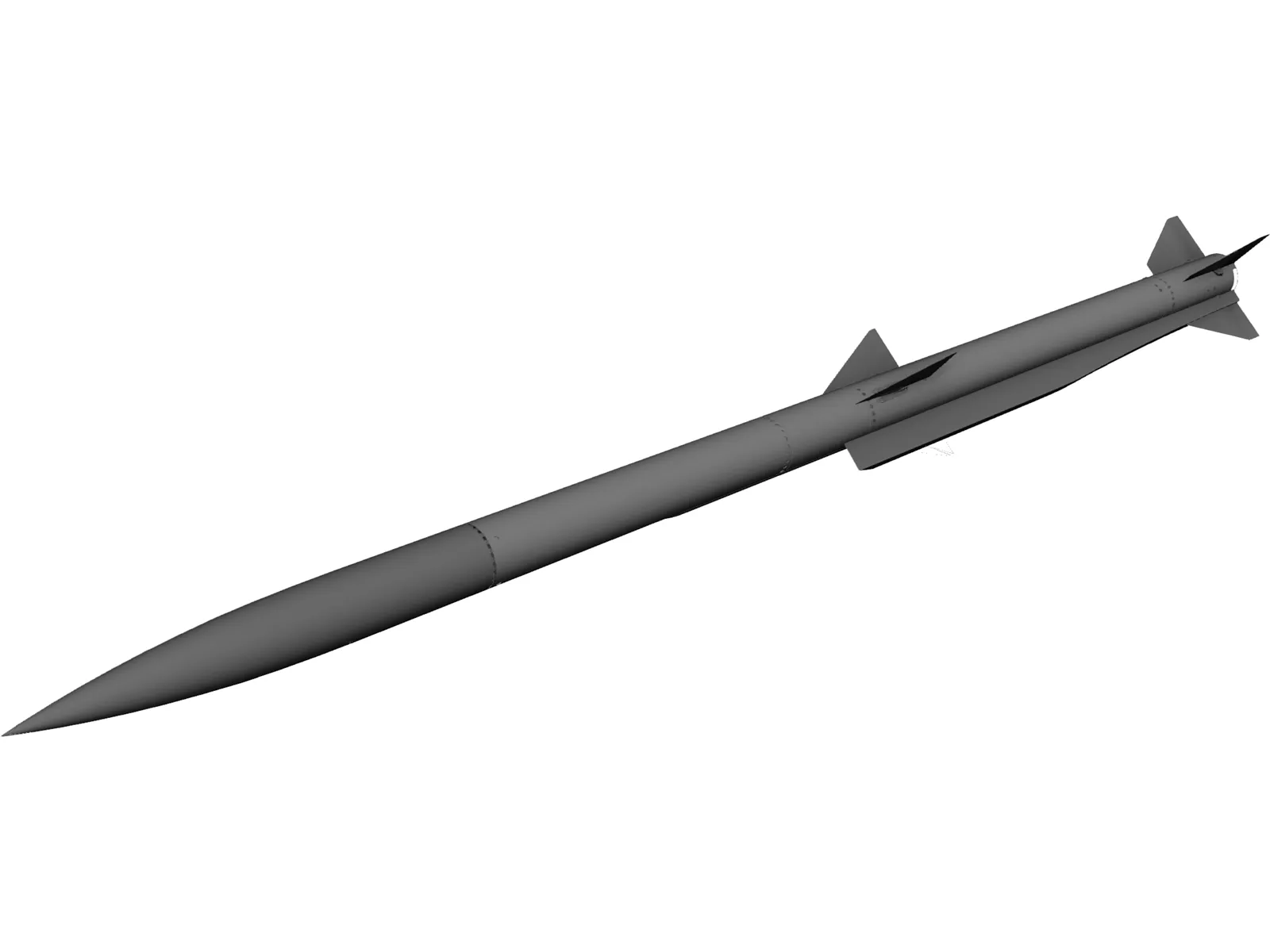 Meteor 3D Model main preview