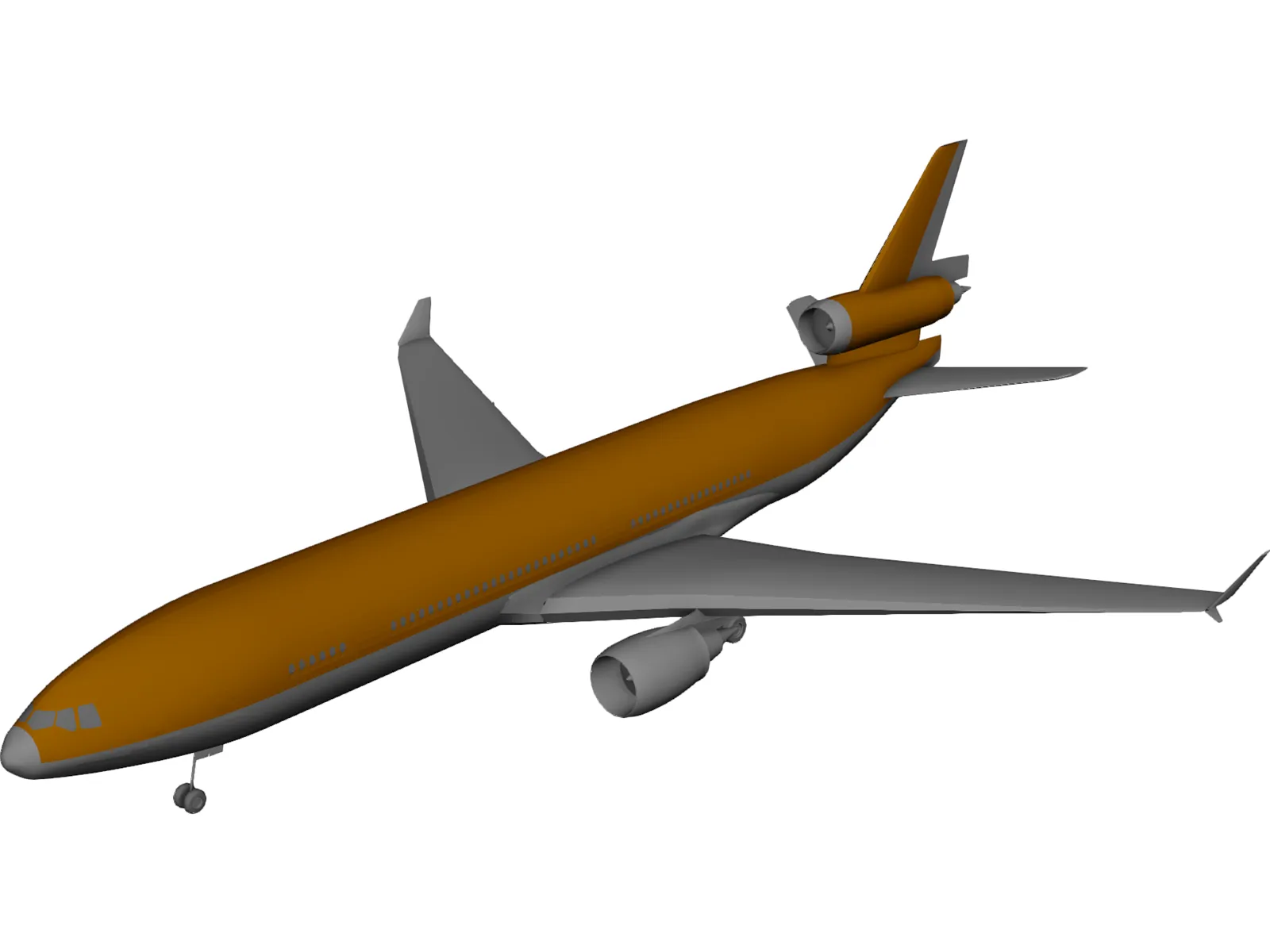McDonnell Douglas MD-11 3D Model main preview