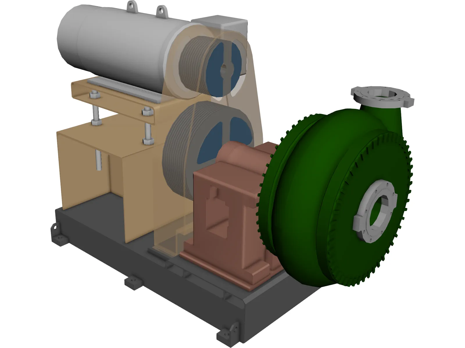 Bomba 3D Model main preview
