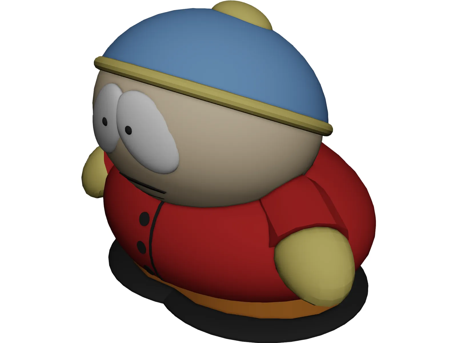 South Park Cartman 3D Model main preview
