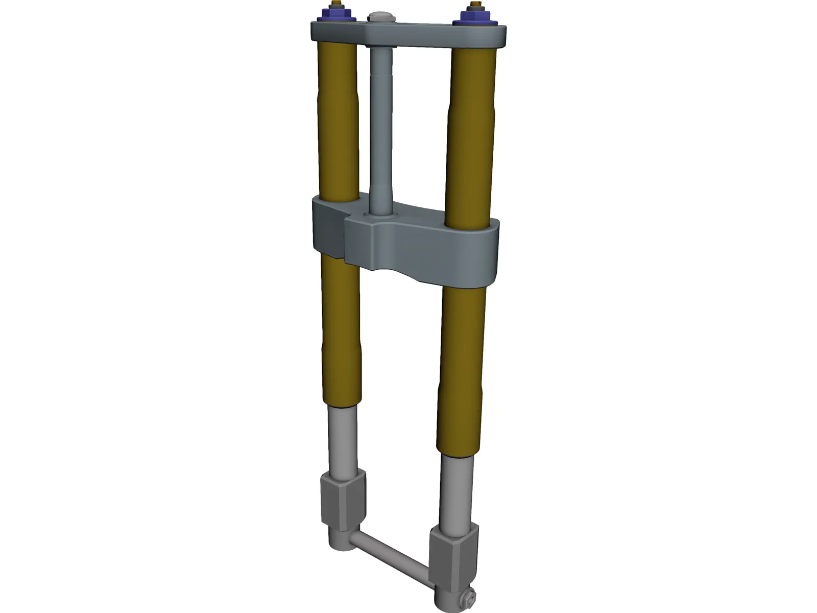 Superbike Fork 3D Model main preview