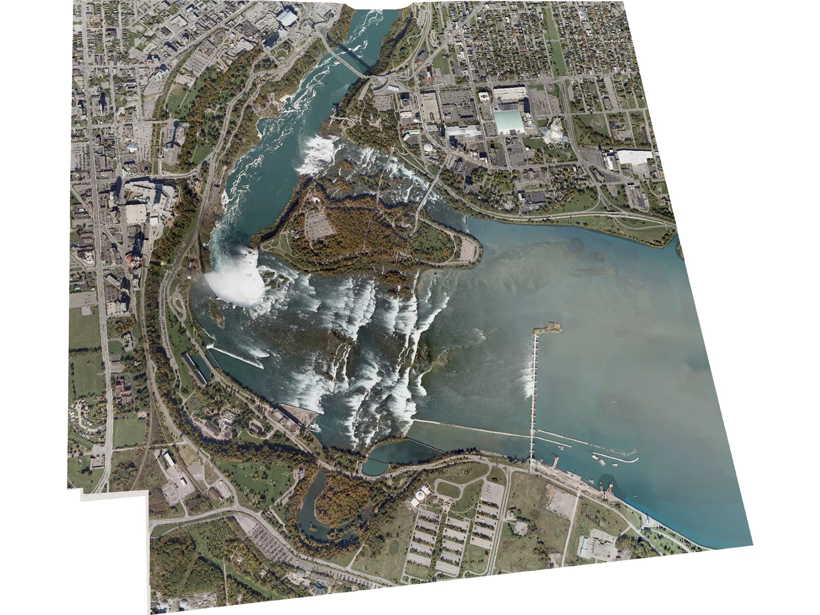 Niagara Falls 3D Model main preview