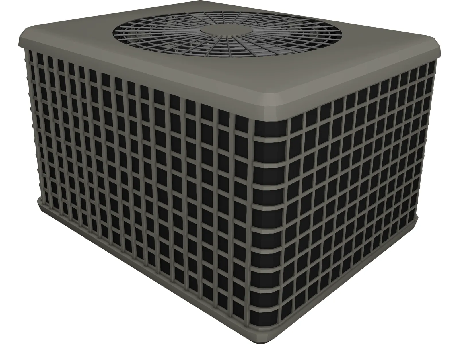 Air Conditioner 3D Model main preview