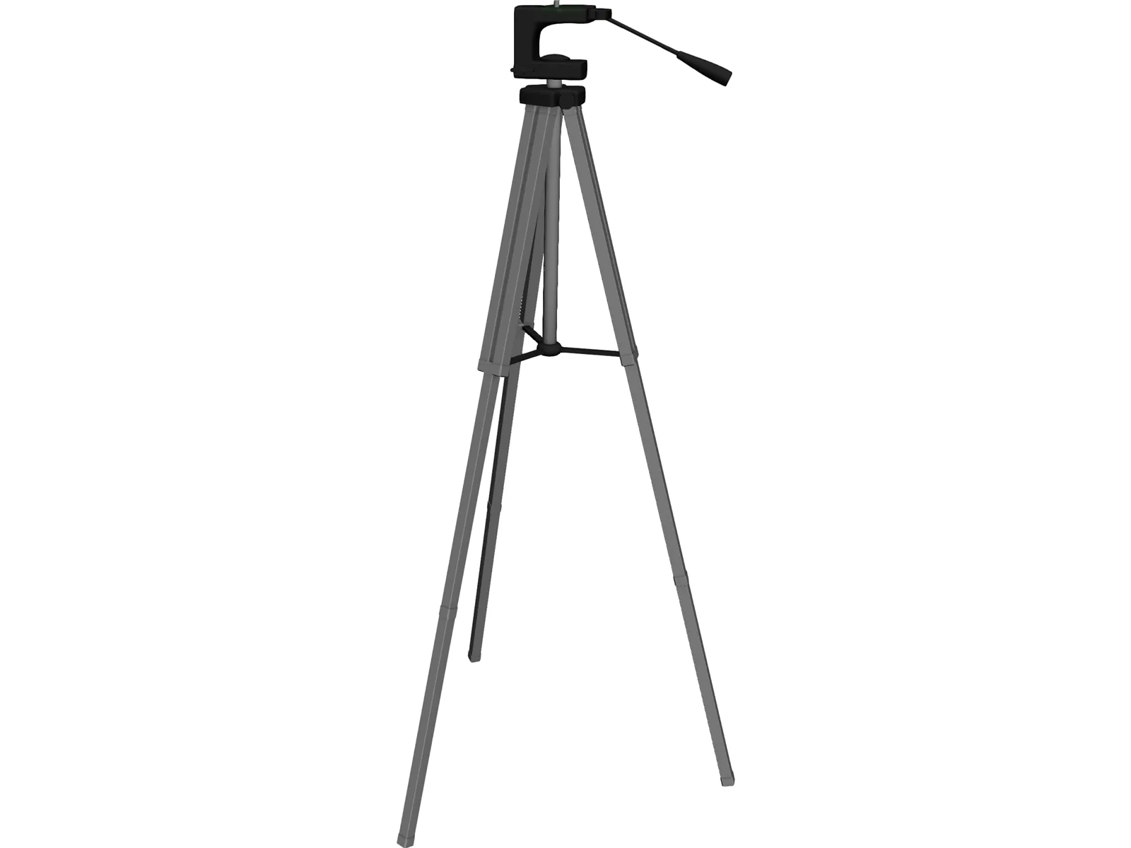Tripod 3D Model main preview
