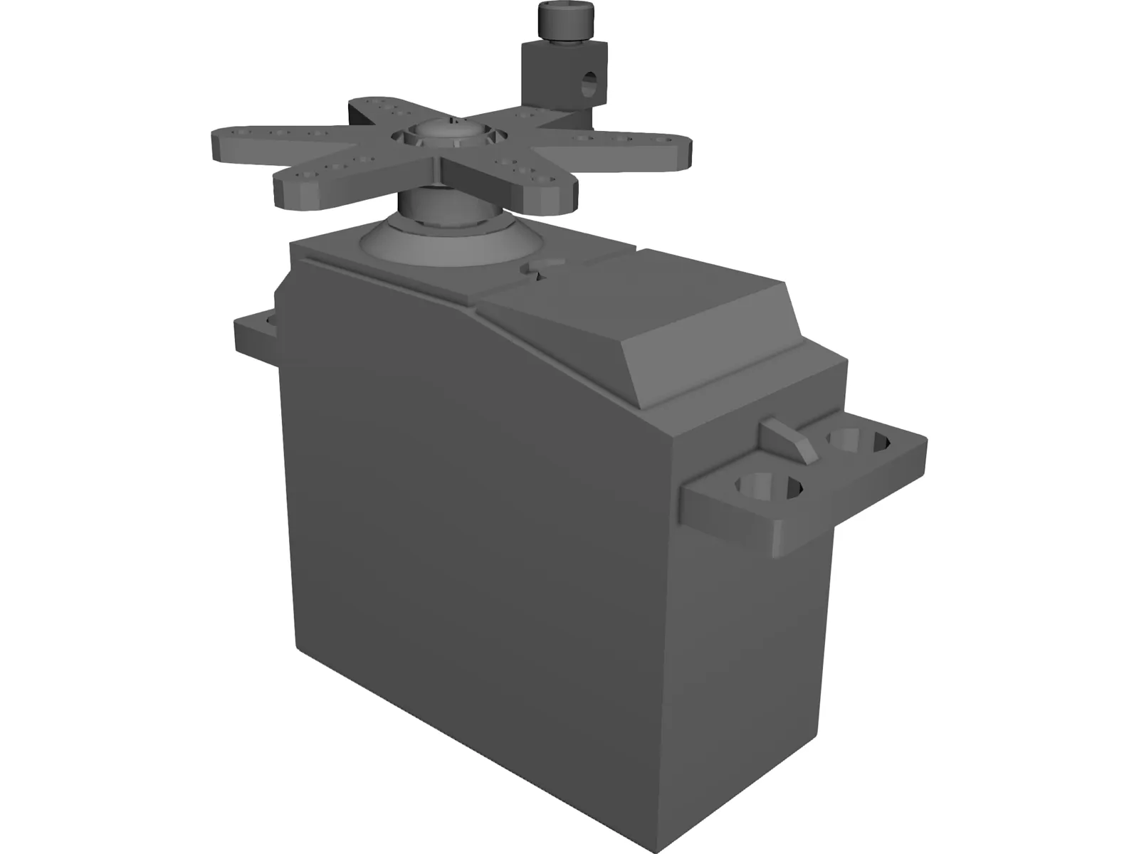 RC Servo Futaba 3003 3D Model main preview