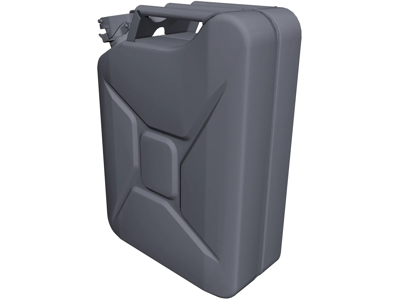 Jerry Can 20 Litres 3D Model main preview