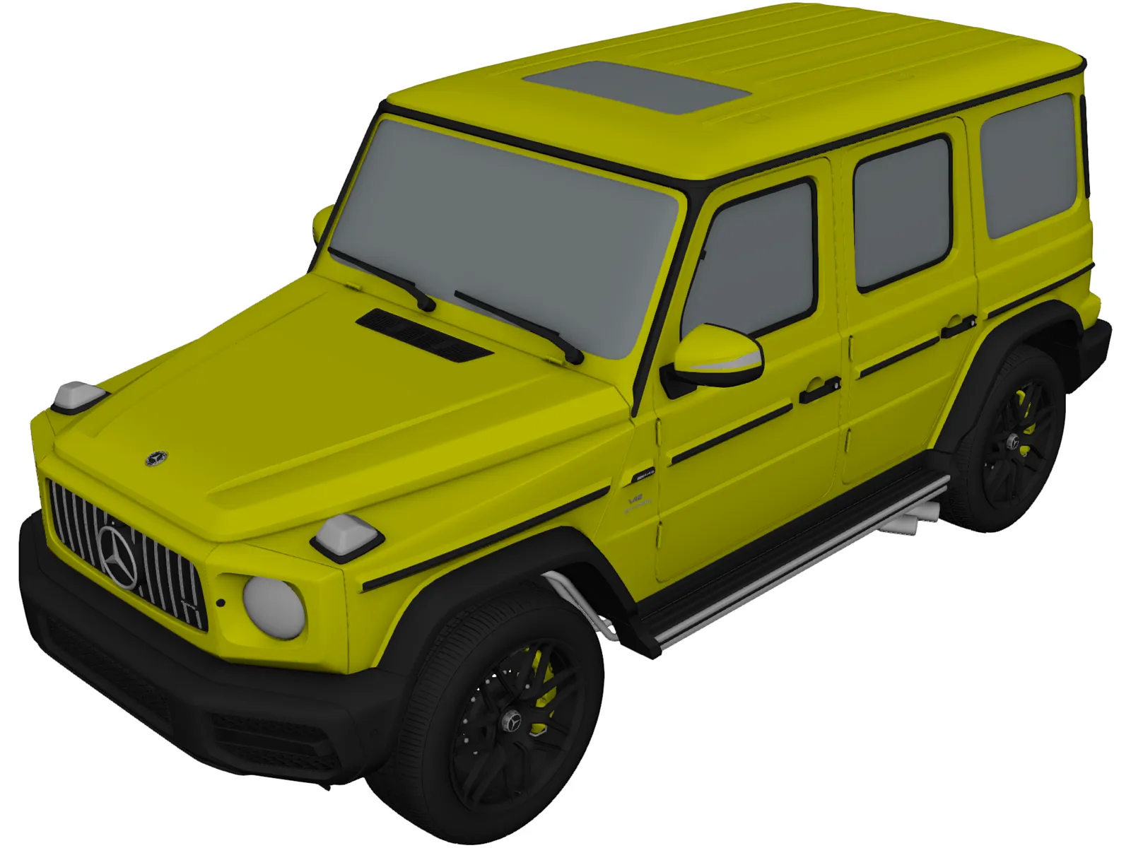 Mercedes-AMG G65 [W464] (2019) 3D Model main preview
