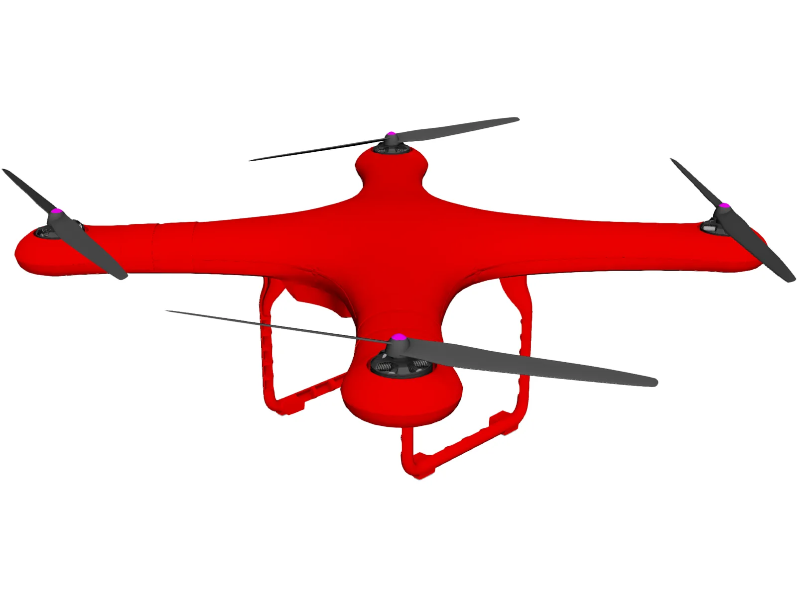 Drone 3D Model main preview