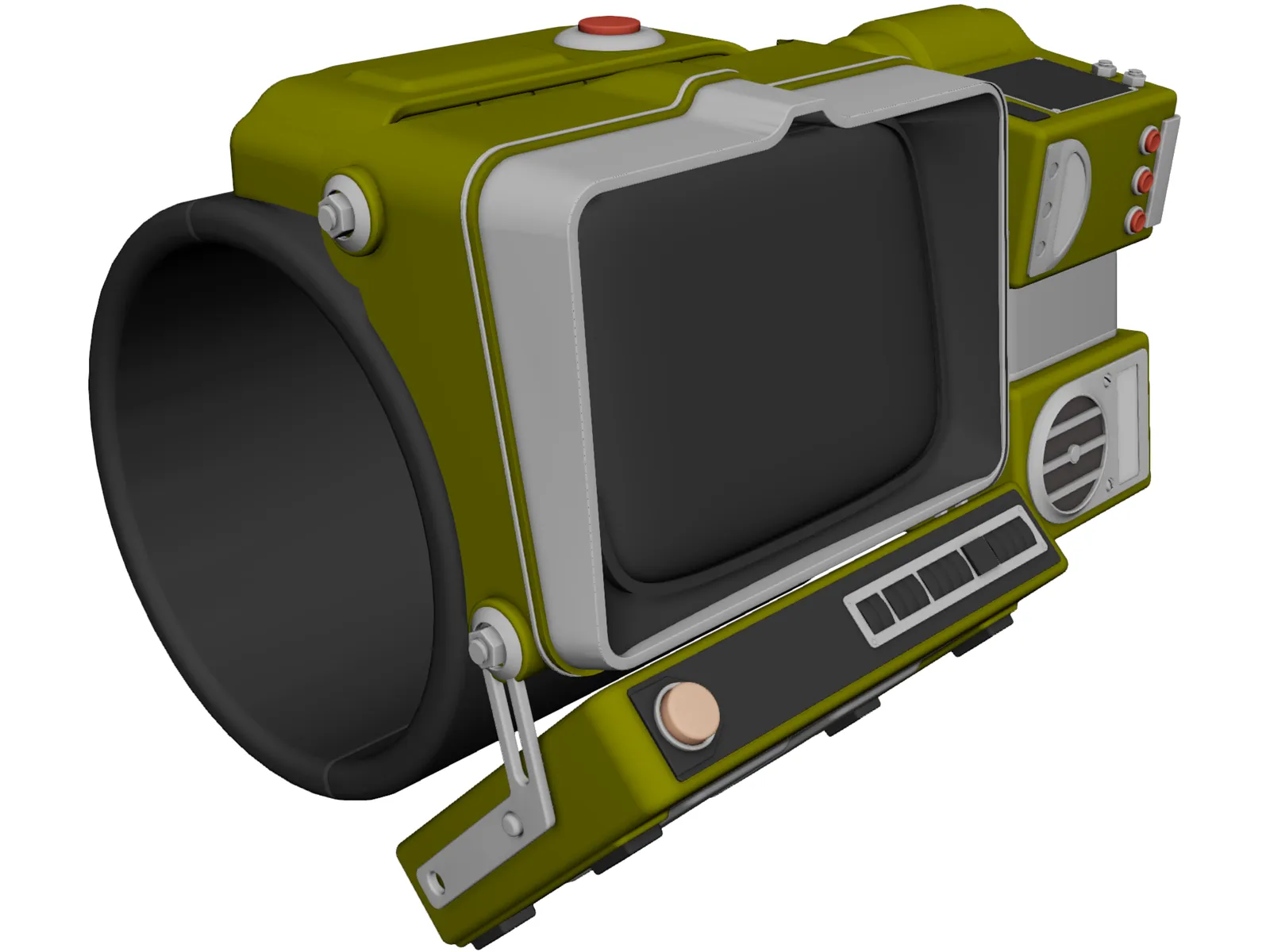 Pip-Boy 2000 3D Model main preview