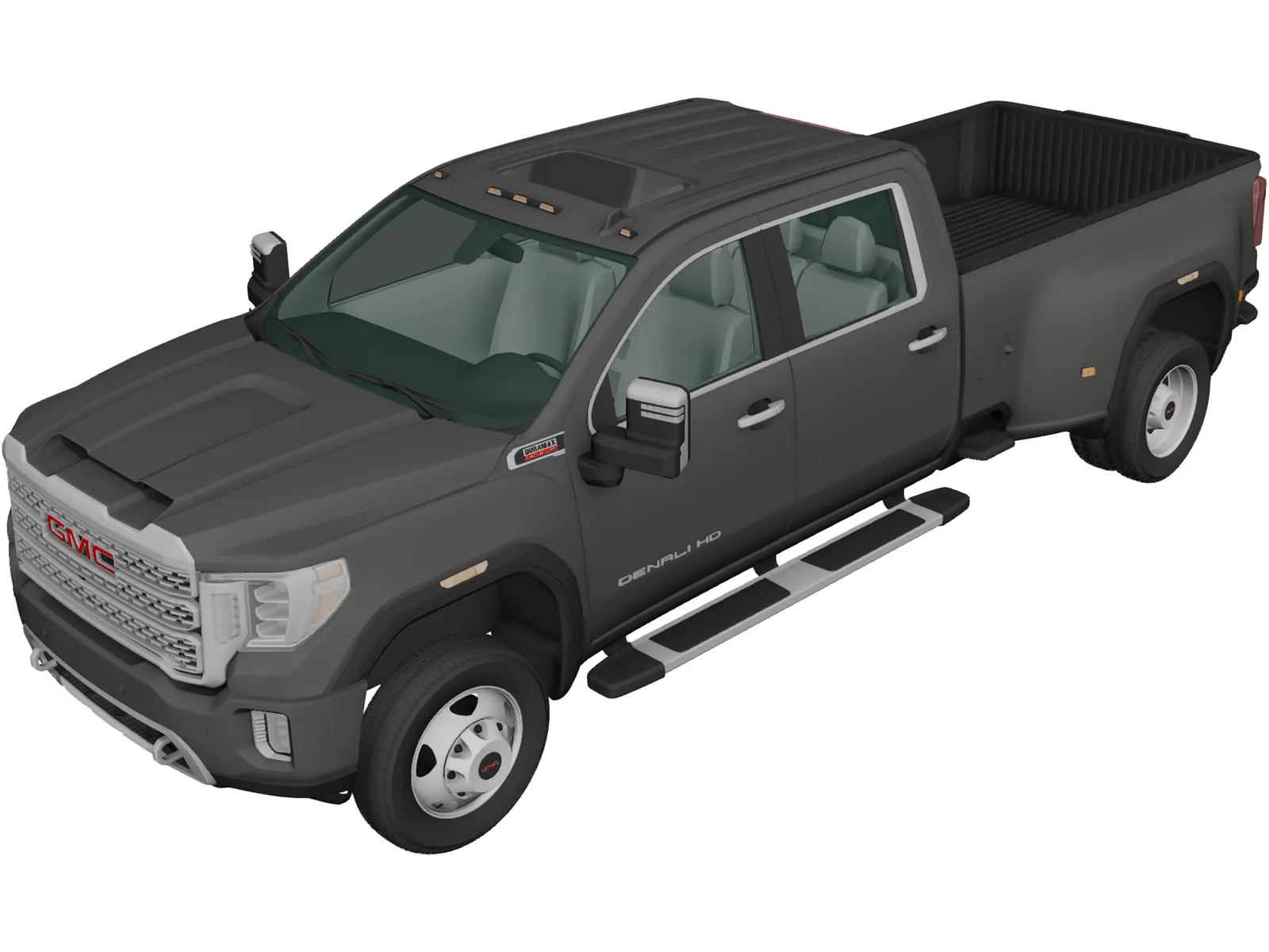 GMC Sierra 3500HD (2019) 3D Model main preview
