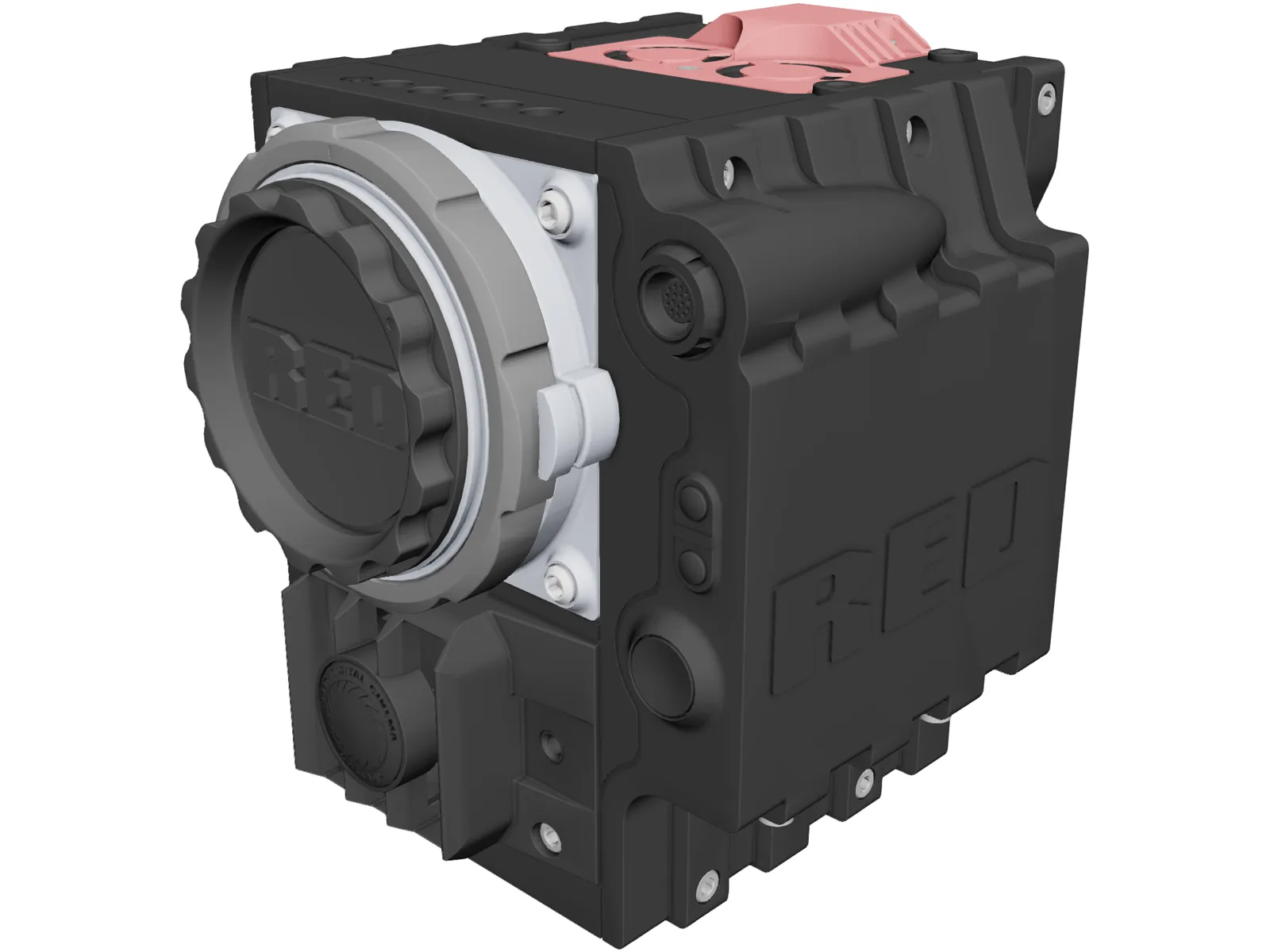 Red Epic Dragon 6K Camera 3D Model main preview